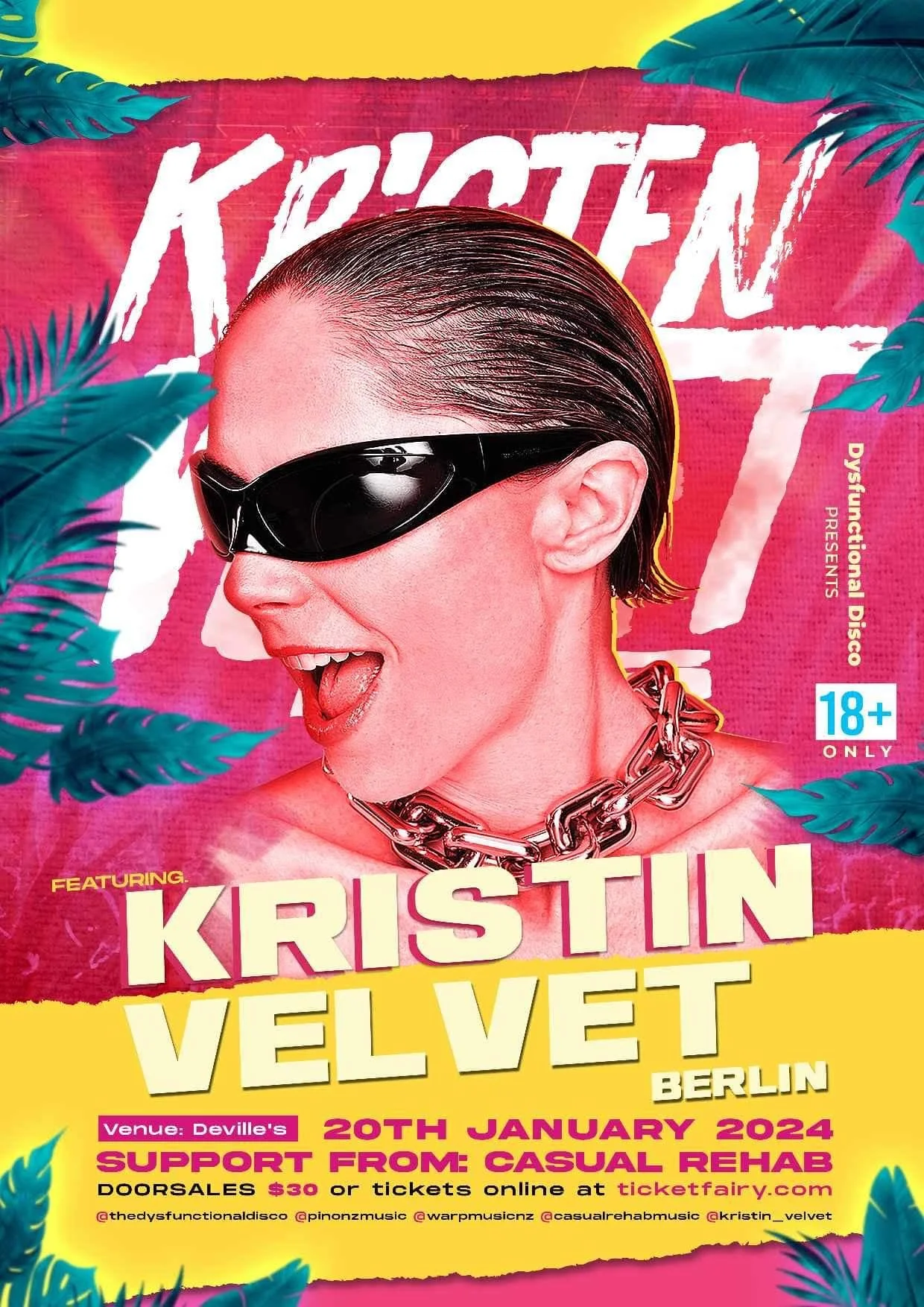 Kirsten Velvet live at Deville in Nelson, NZ