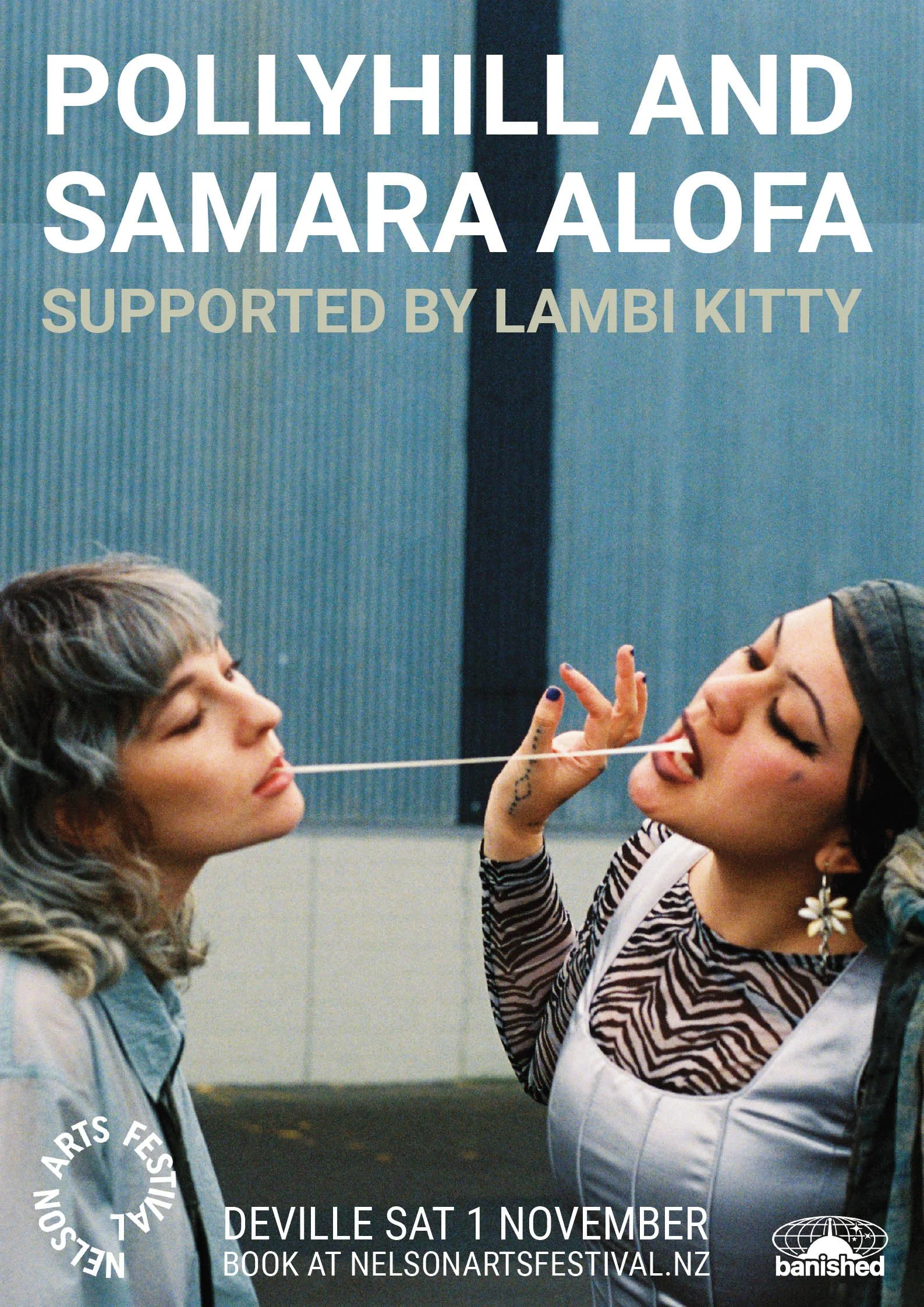 Pollyhill and Samara Alofa poster