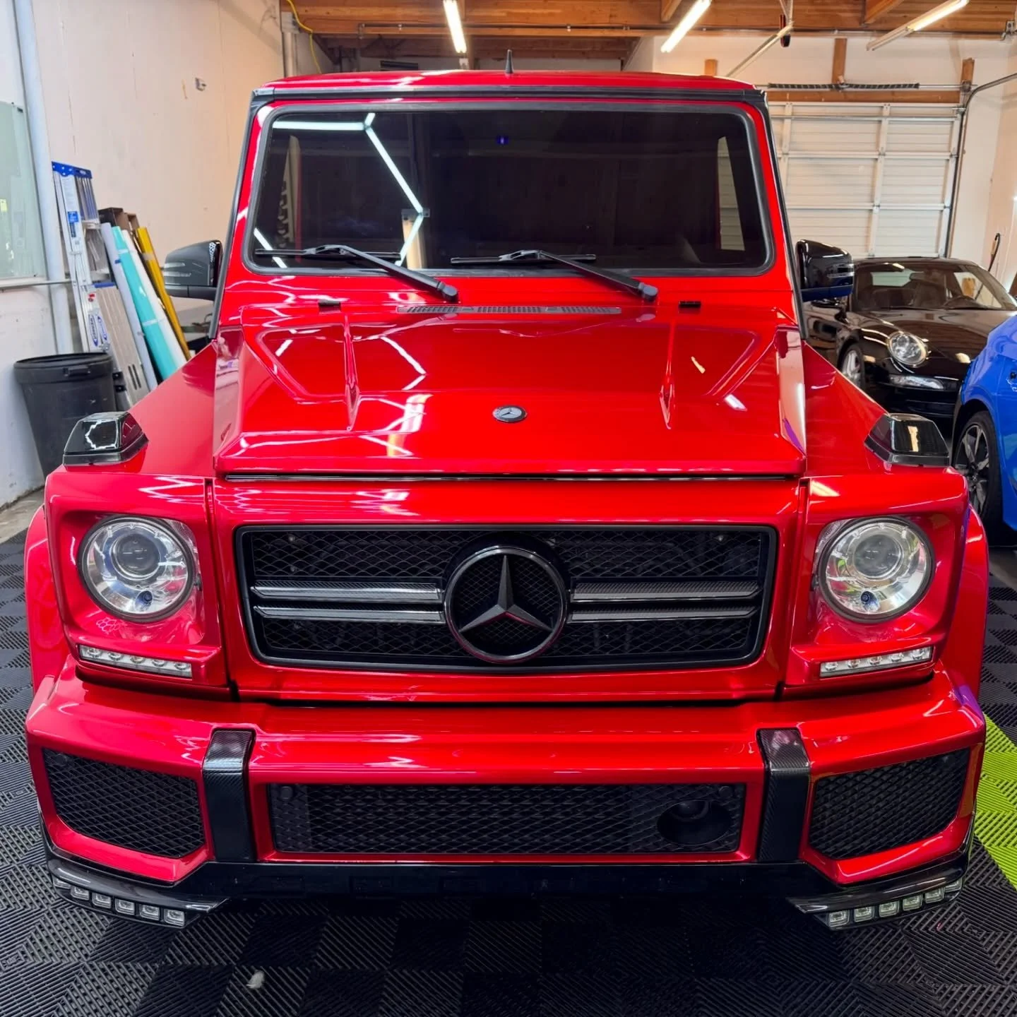 Check out this 2014 Mercedes-Benz G-Class G63 AMG that recently came in for a complete color change. We installed @unityppf Liquid Metal Gem Red colored PPF, delivering a premium finish with long-lasting durability.

Traditional paint is out &mdash; 