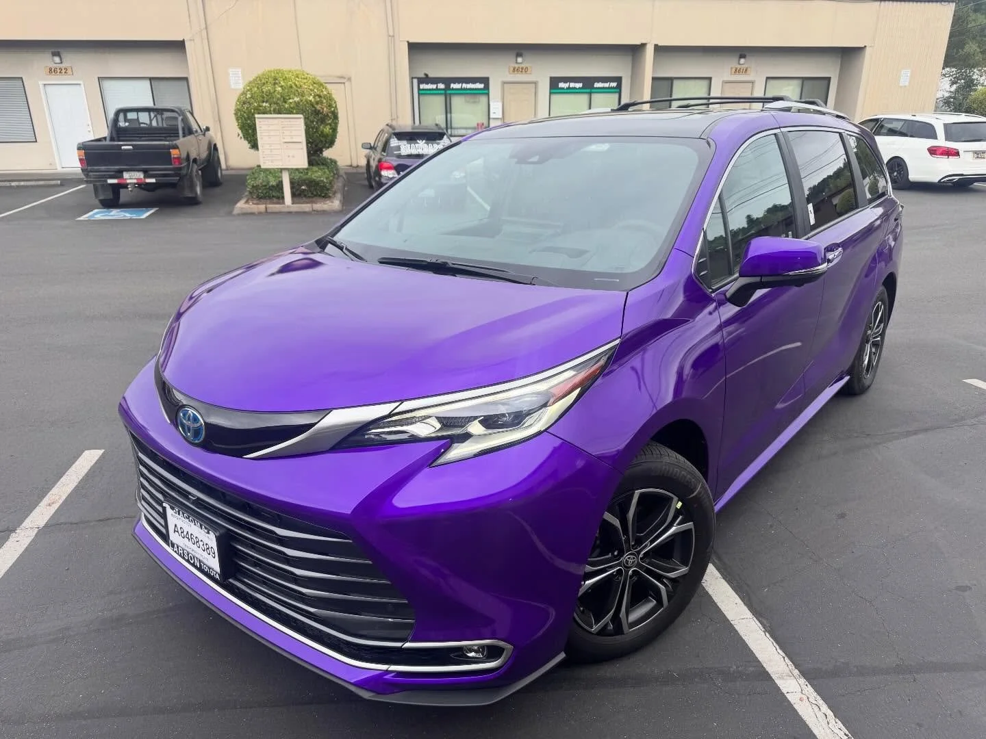 Another bold one for some of our favorite repeat clients 💜
Wrapped in KPMF Imperial Orchid, because subtle has never been their thing. We previously did their RAV4 in a bright KPMF green, so this color choice felt right on brand for them. They love 