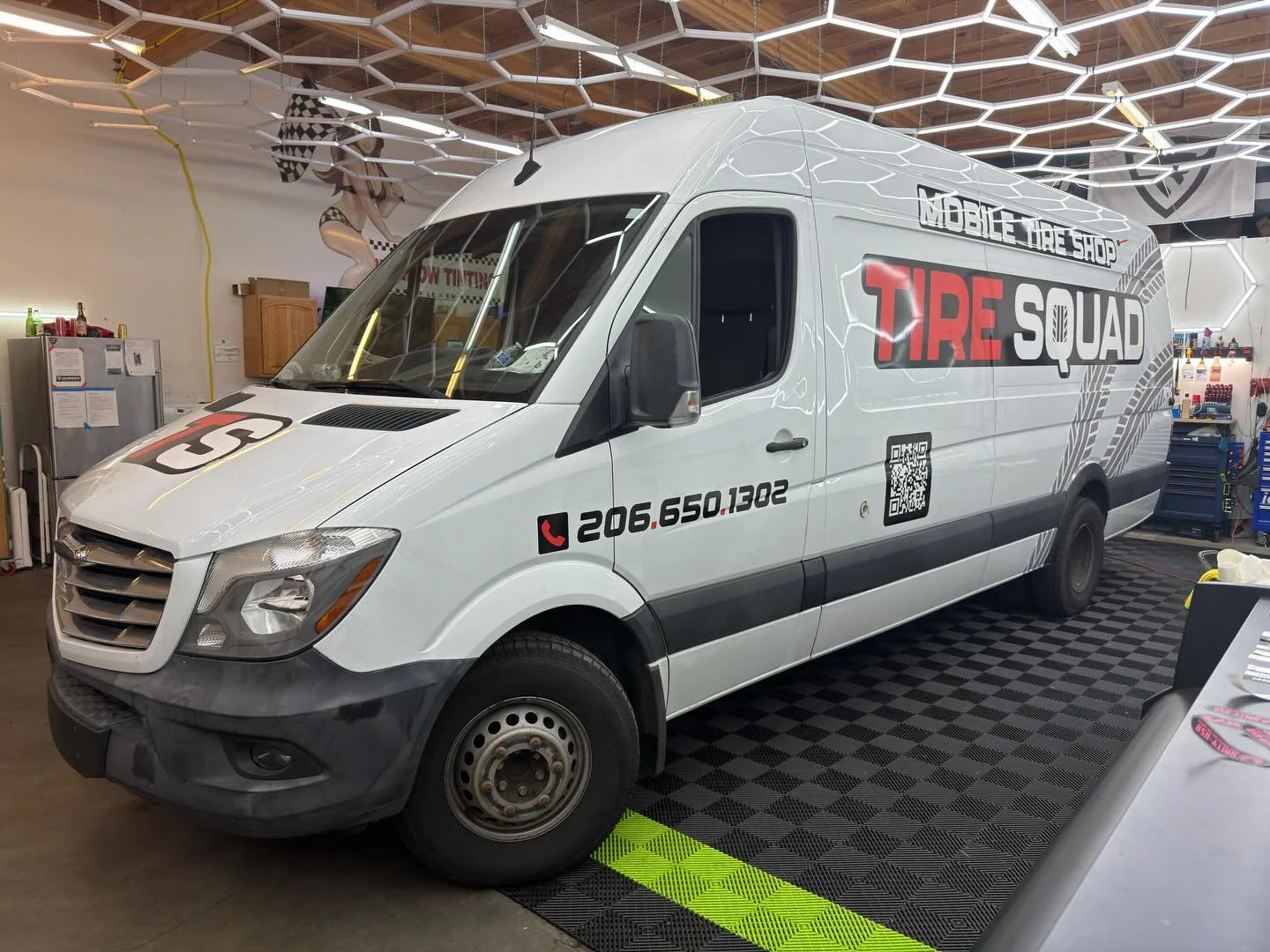 Most mobile tire vans look like afterthoughts. This one doesn&rsquo;t.

Full print for @tiresquad.wa, built to actually get noticed on the road and convert attention into calls. Clean, aggressive, and impossible to ignore.

Print by @ardorprinting, i