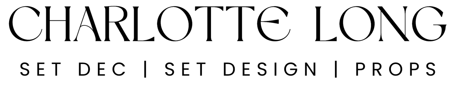 charlotte long set dec set design props