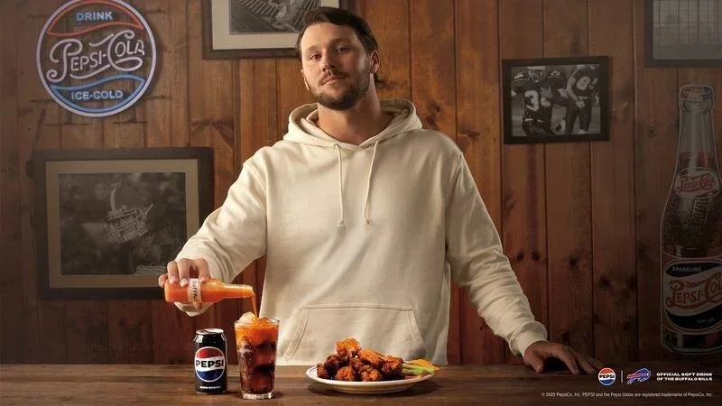 pepsi x josh allen | set decorator