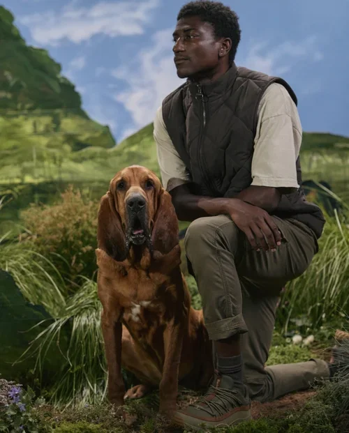 sorel x barbour 'foul weather friends' campaign | set decorator