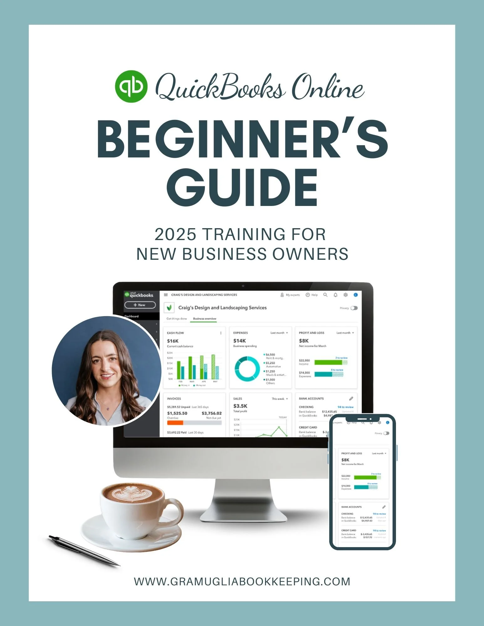 Step-by-Step QuickBooks Online Guide for Beginners for Bookkeeping ...