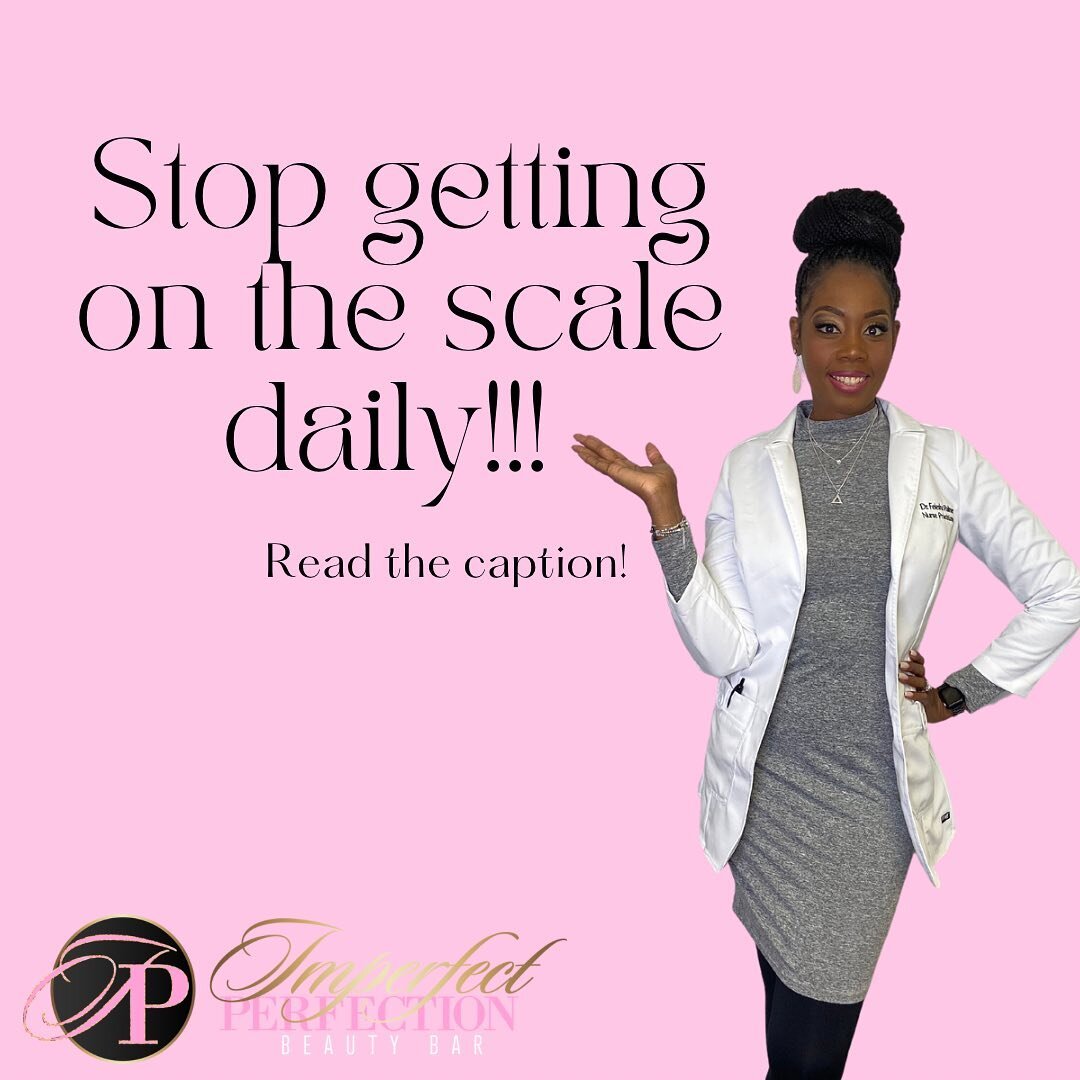 Getting on the scale daily while losing weight can sometimes be counterproductive and here's why:

1. Fluctuations in water weight: Our body weight can fluctuate throughout the day due to various factors like water retention, food intake, and even ho