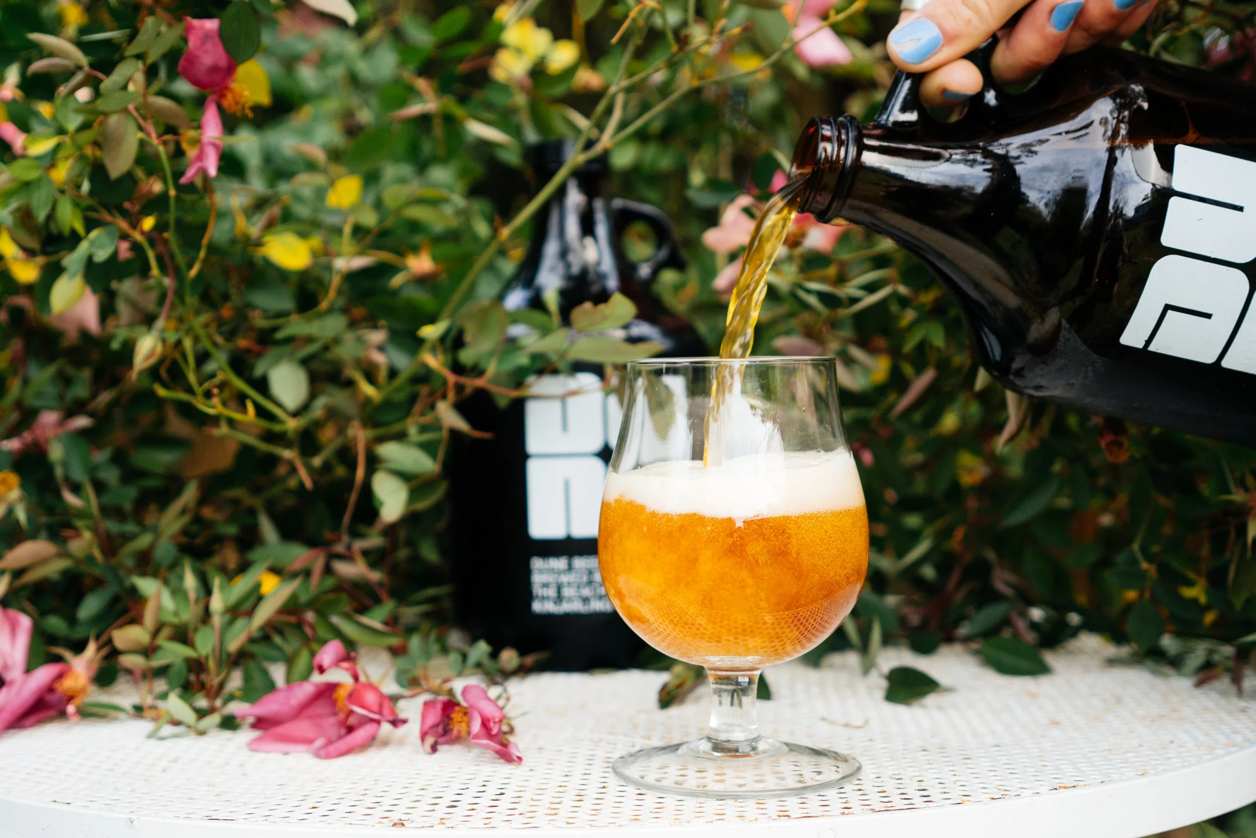 Rose and Cardamom Saison