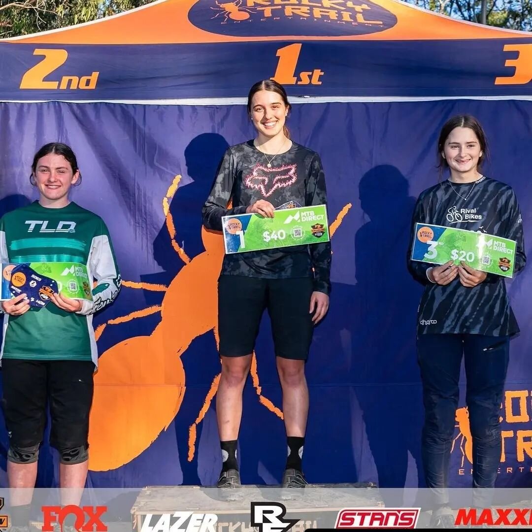 @ella.menigoz_ joins the top step club yet again. Demon Descender, XC champion, we can't slow her down (not that we want to, keep crushing grrl 💪)
.
Posted @withregram &bull; @ella.menigoz_ So good to get back into some friendly enduro racing at the