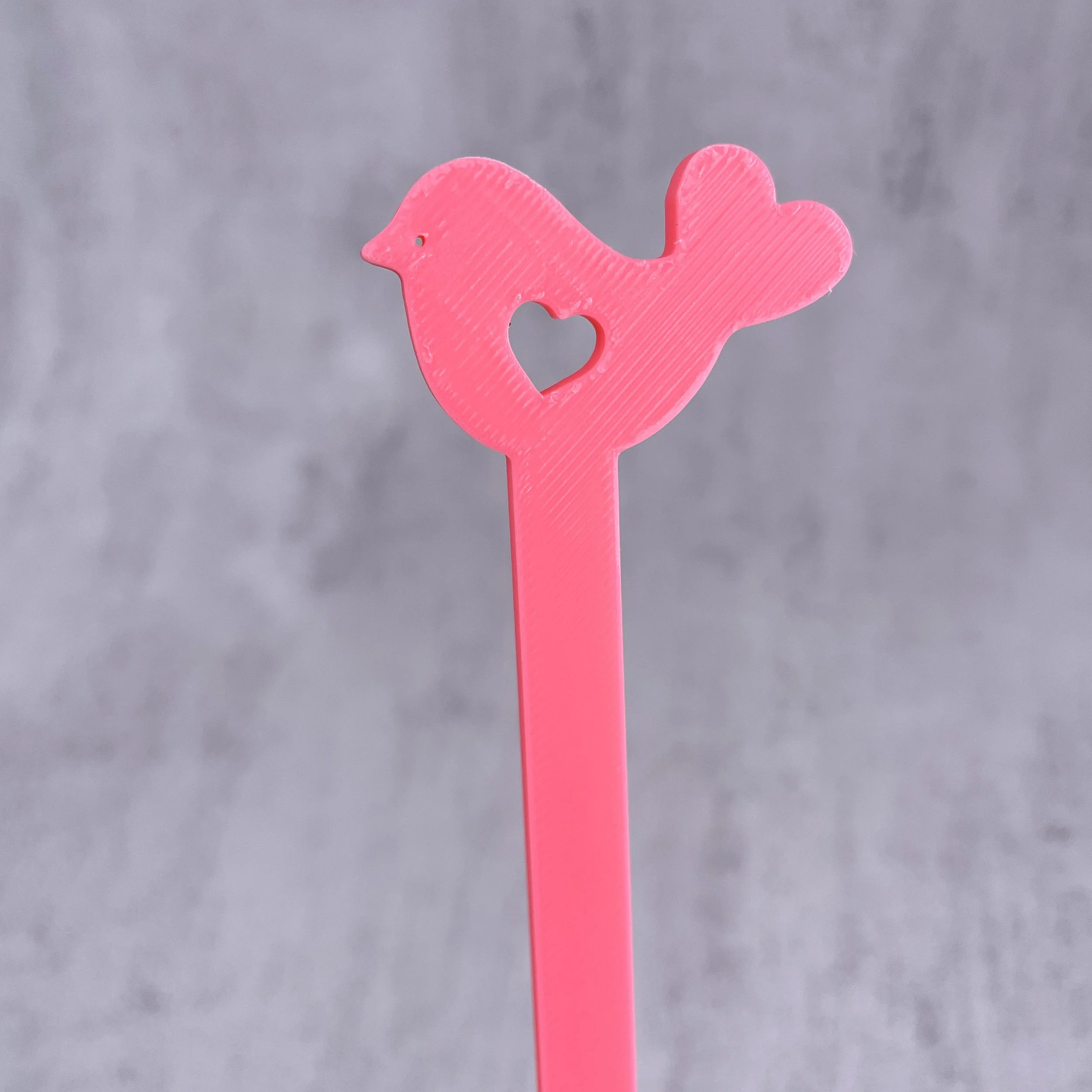 top half of a bird distaff