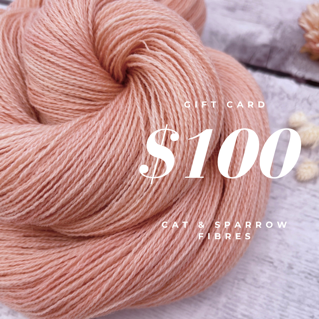 Cat and Sparrow Gift Card $100