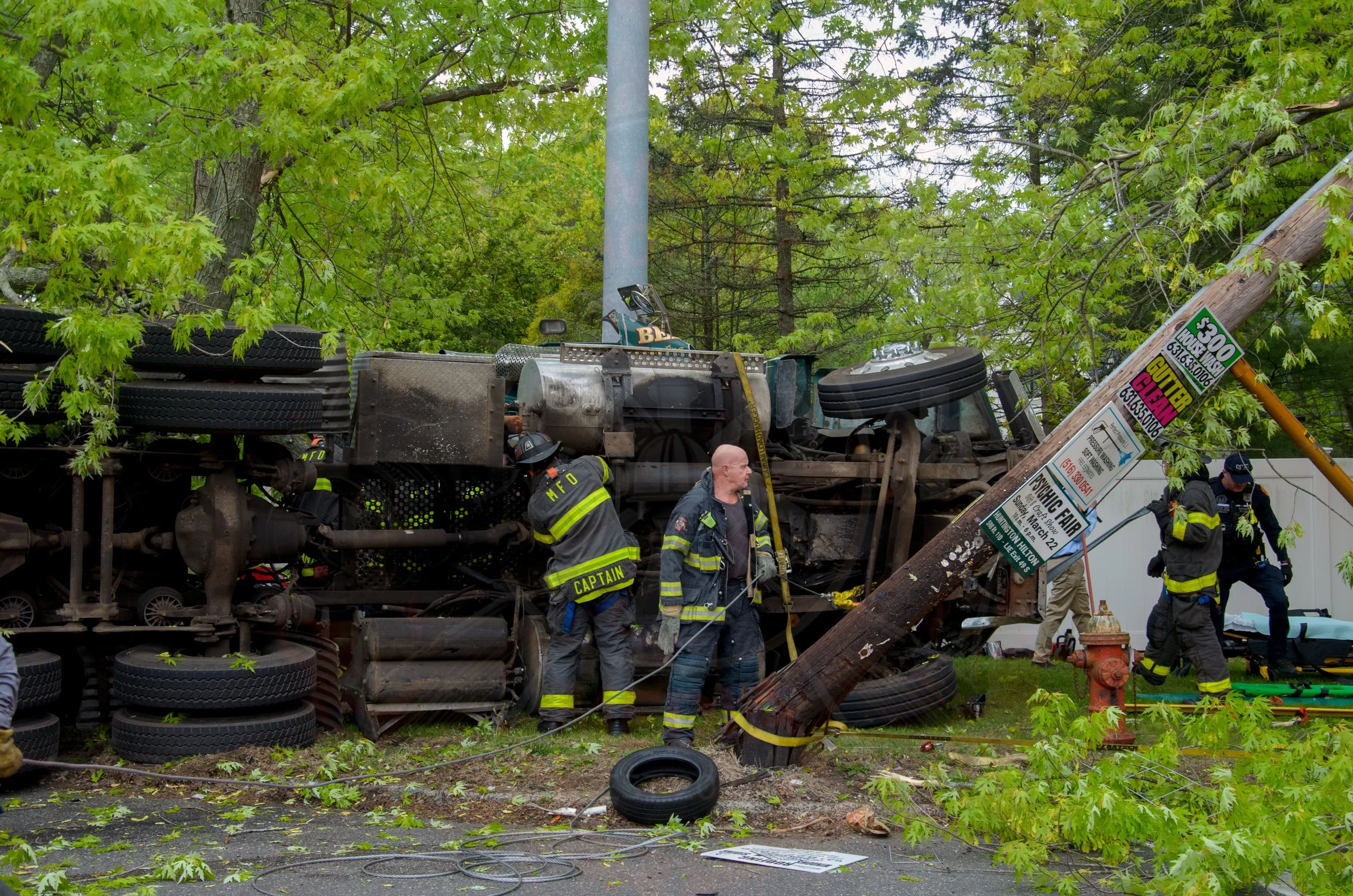 Teen Accused of Running Red Light in Crash That Seriously Injured Truck Driver in Dix Hills