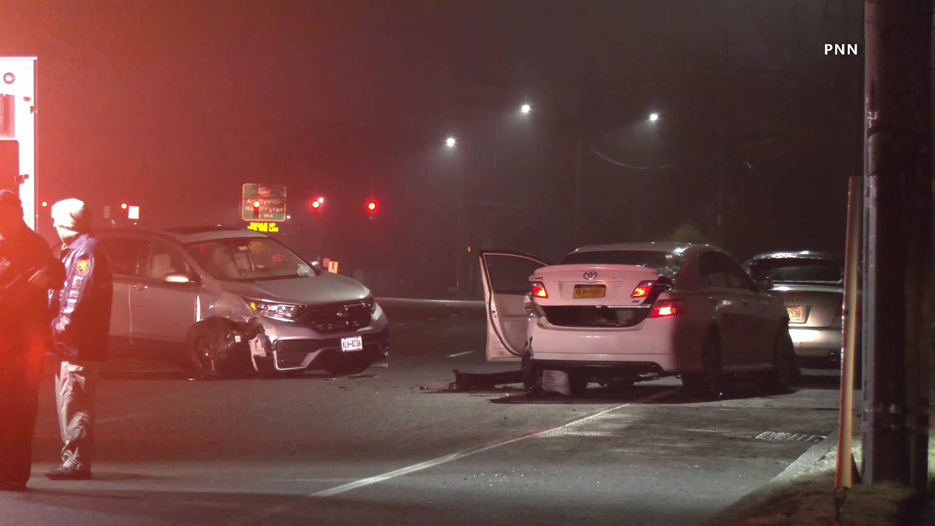 Vehicle Crashes into Police Car, Injuring Two Officers in Nassau County ...