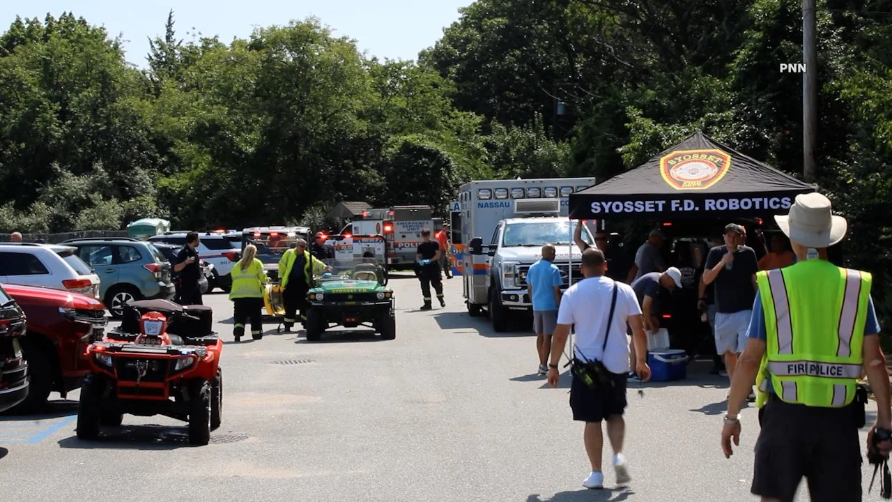 Bicyclist Rescued From Stillwell Woods Preserve in Syosset After Medical Emergency