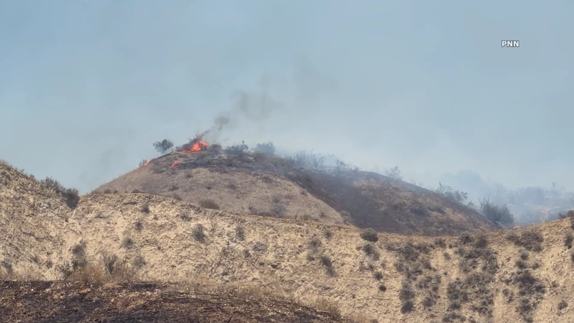 ‘Shore Fire’ Scorches Over 2,500 Acres in Riverside County, Forces Evacuations and Freeway Closures