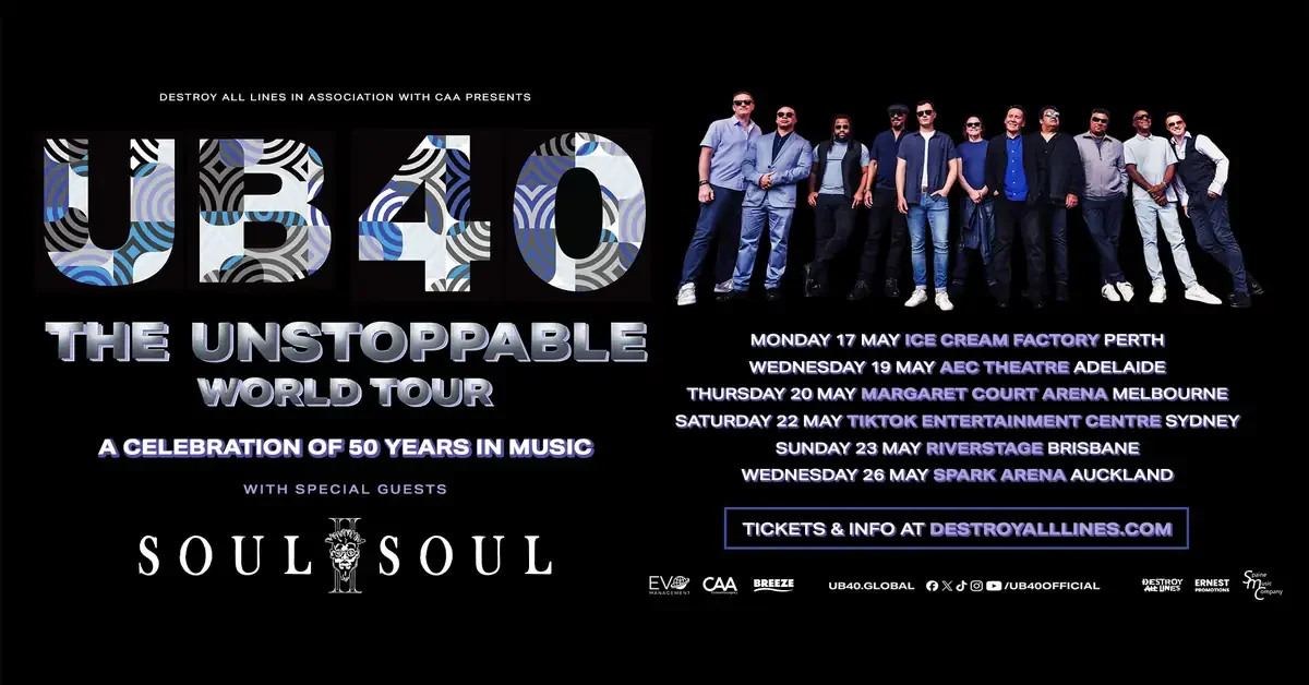 UB40 with Soul II Soul