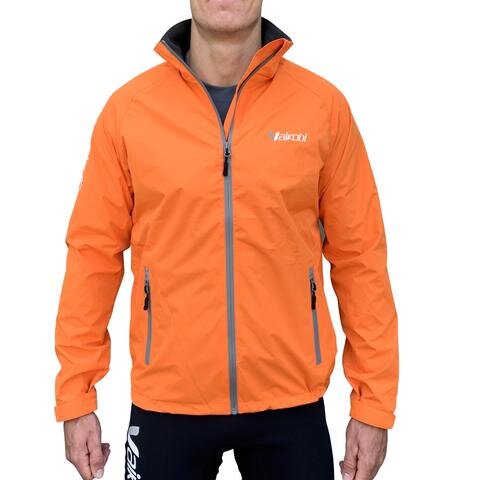 VDRY LIGHTWEIGHT 1/2 ZIP JACKET-FL. ORANGE