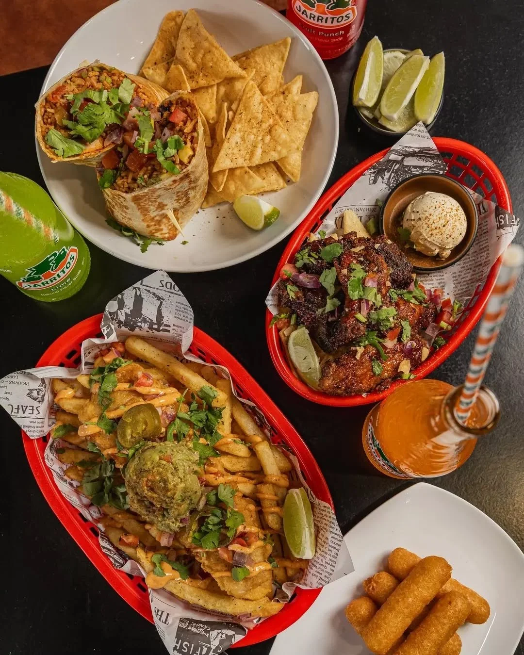 All your Mexican favourites, packed with bold, authentic taste and layered with our housemade spice blends that bring serious heat and depth.