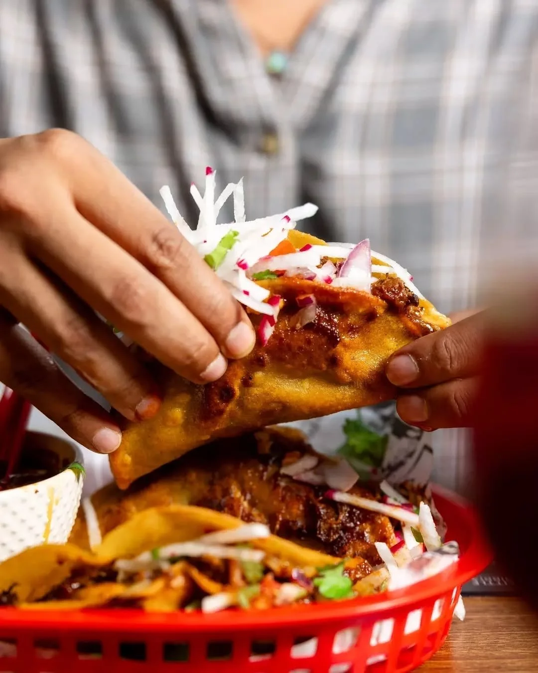 The depth comes from time. Hours of slow cooking, layered spices, and a broth worth dipping every bite into.