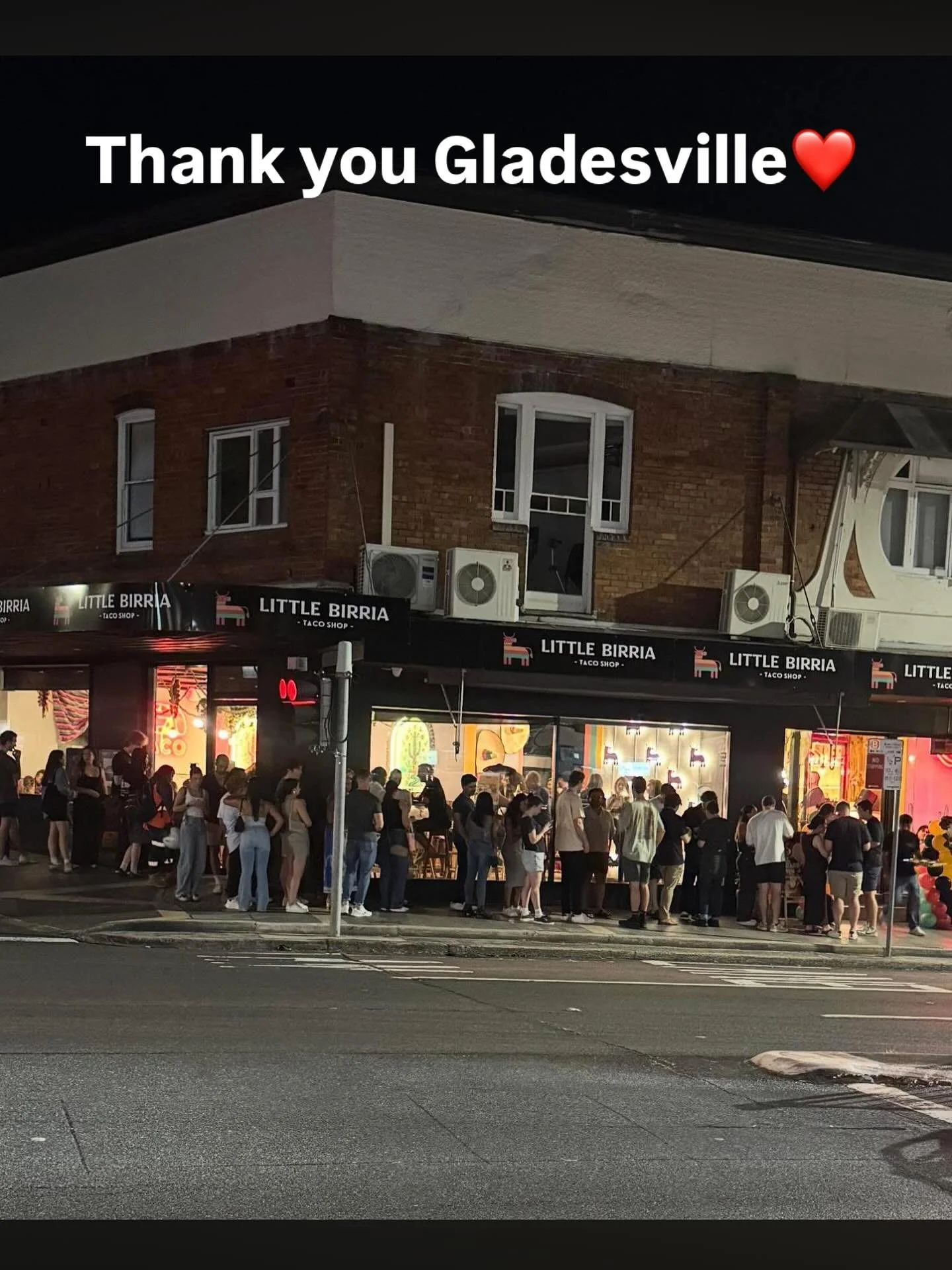 The line, the buzz, the vibe , Gladesville showed up big 🔥
We were running non-stop and loved every second of it. 
Round 2 tonight&hellip; don&rsquo;t miss it 🌮 truly grateful for the support.