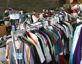 The majority of dorm room items purchased this week will be thrown out in May