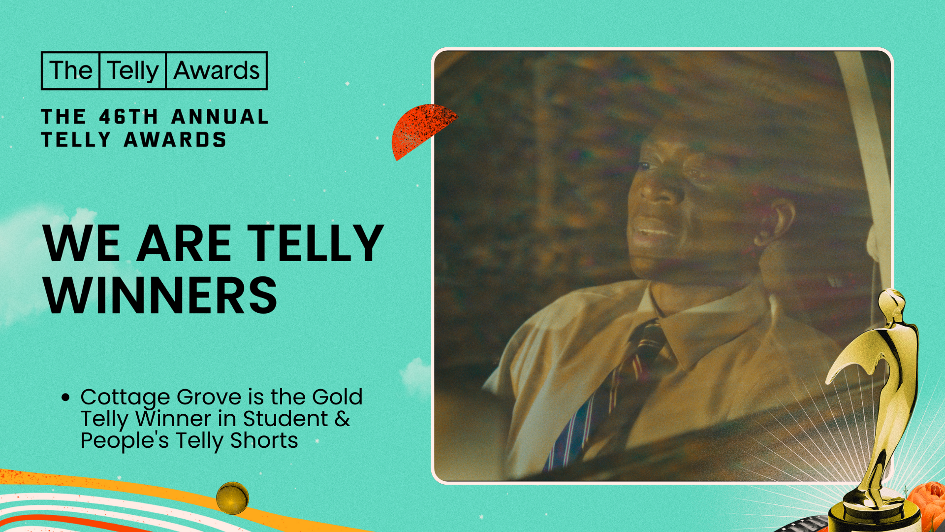 Cottage Grove Wins 2 Gold Telly Awards 🏆🏆