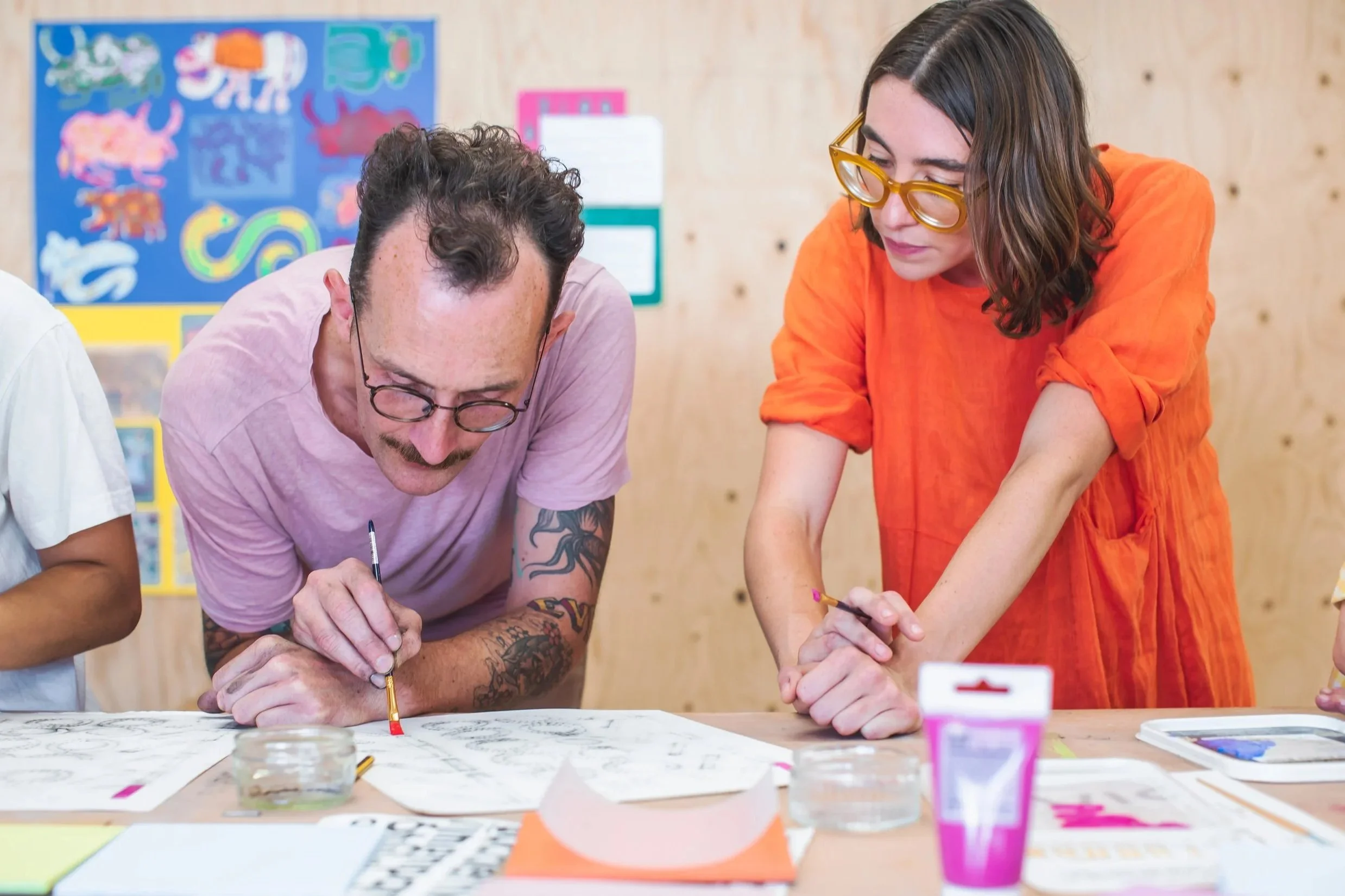 Print your own Wrapping Paper at Stockport Ceramics Fair