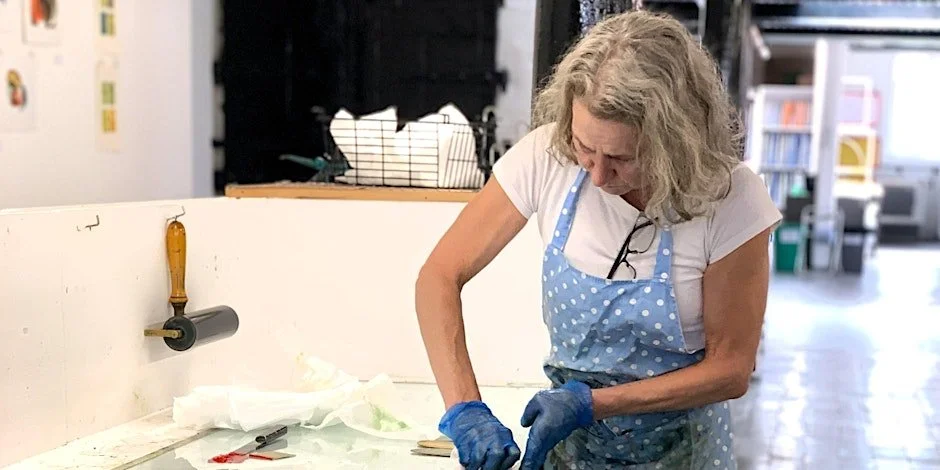 BIG LIGHT - Printing Photographic Images with Gum Arabic Transfer