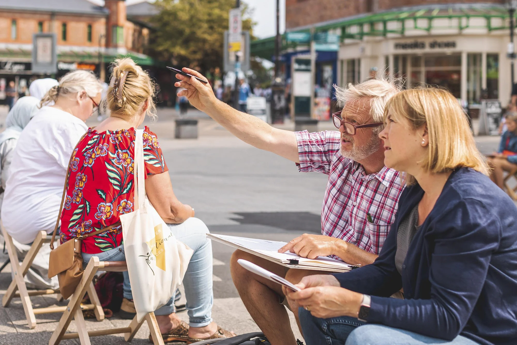Urban Sketch Workshop with Len Grant (Stopford House Party)