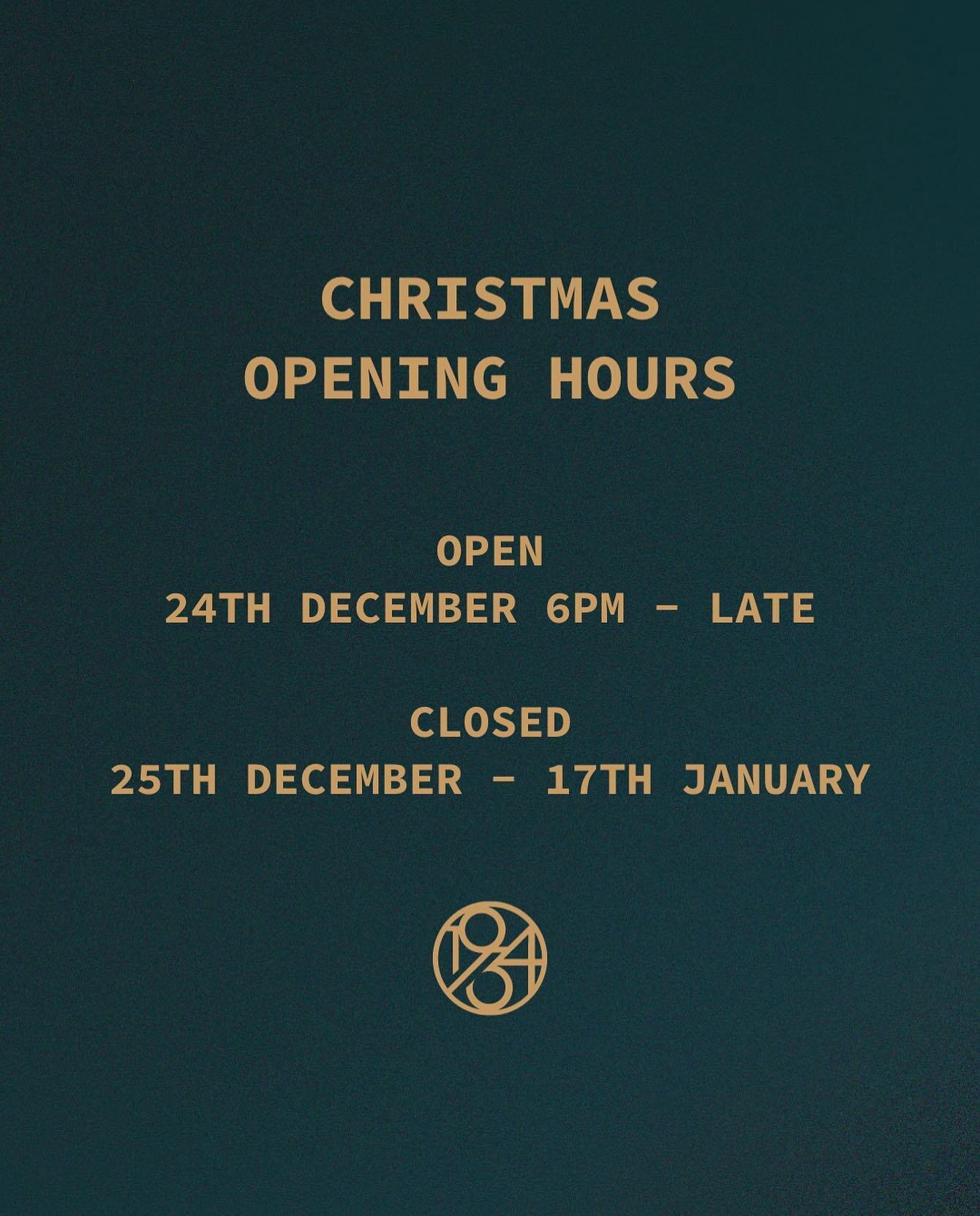 Your Christmas eve dinner plans are sorted!⁠
⁠
We will be open for dinner on the 24th of December, then closing from the 25th of December to the 17th of January 2023.⁠
⁠
Click the link in bio to book for Christmas eve. ⁠