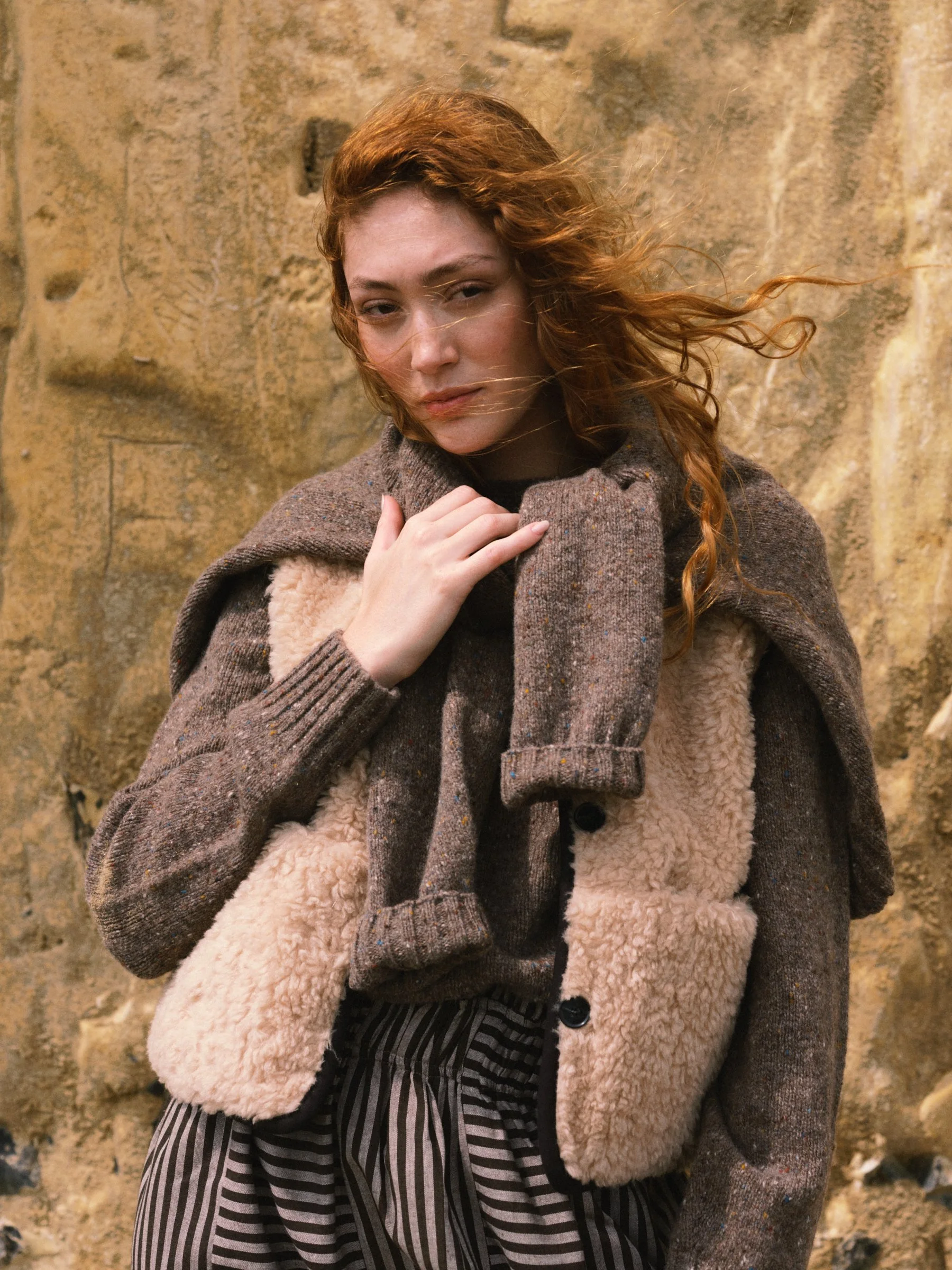 Aida Vest - Natural