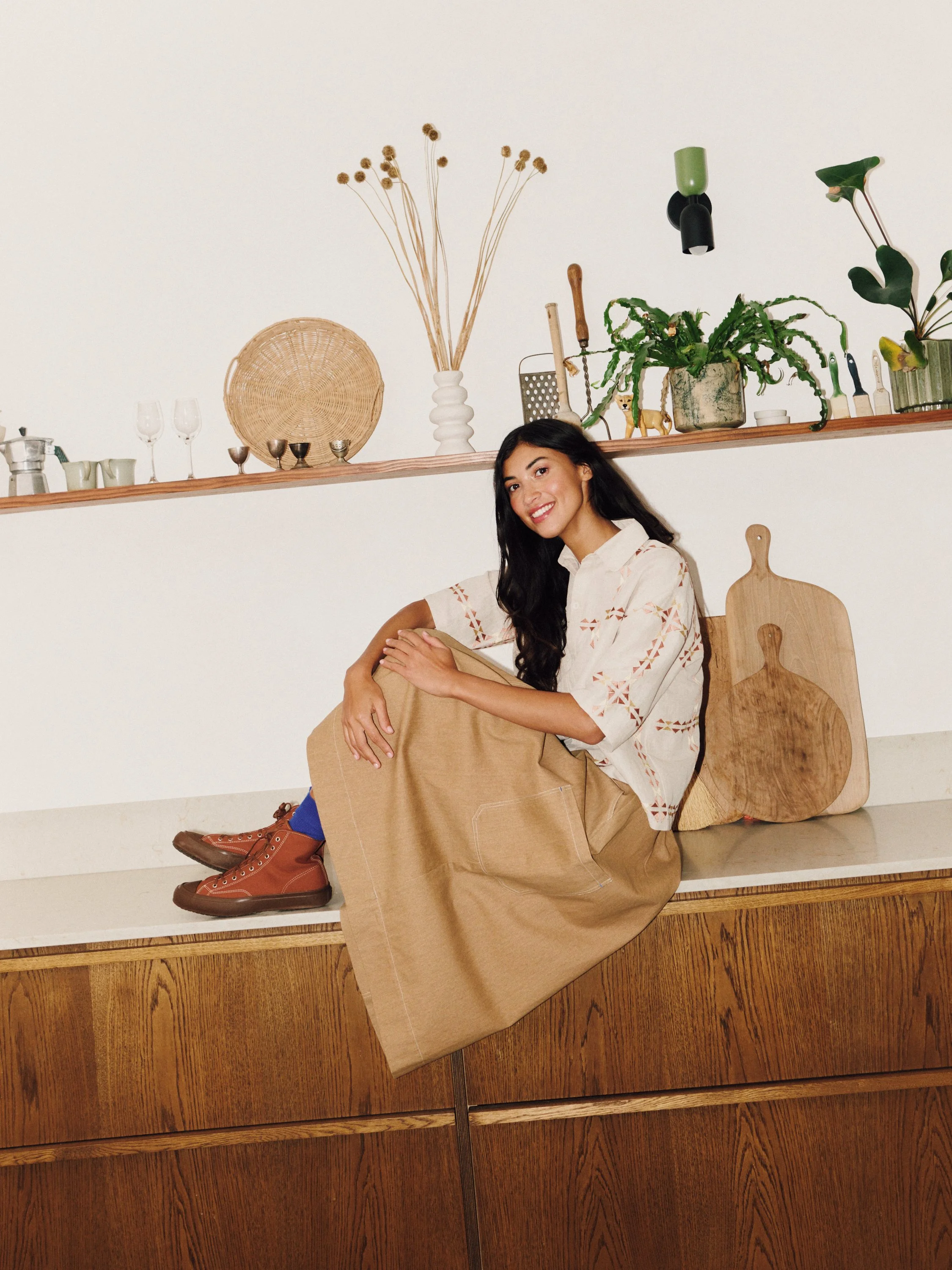 Minty Skirt - Toffee