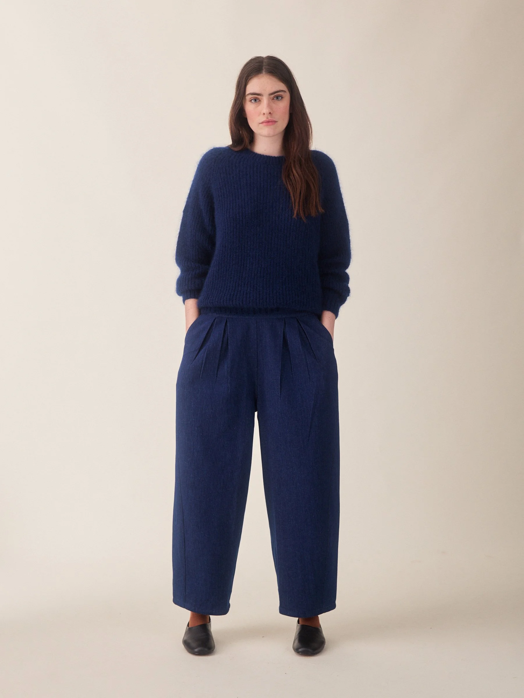 Poppy Trousers - Denim