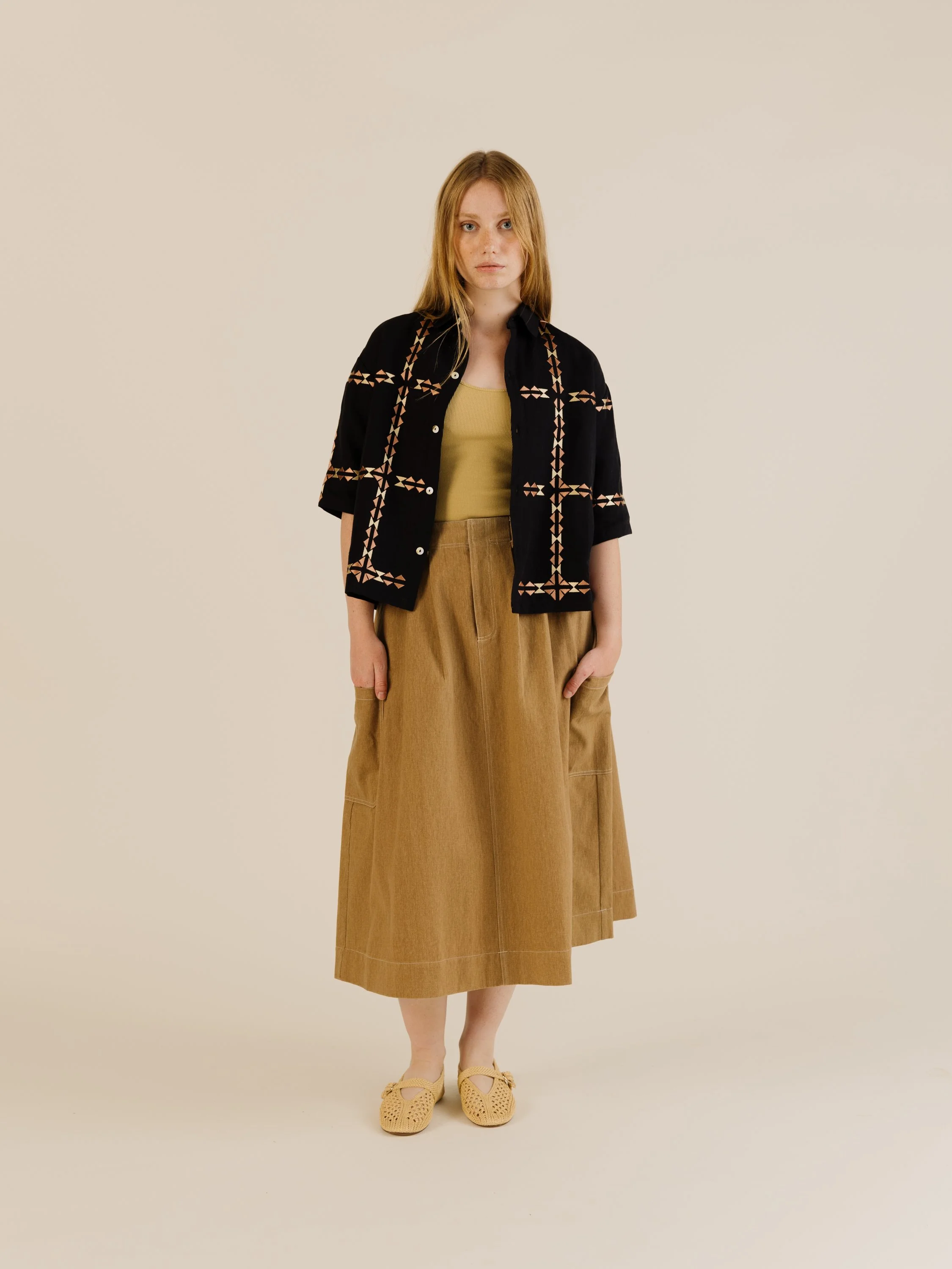 Polly Shirt - Black Base