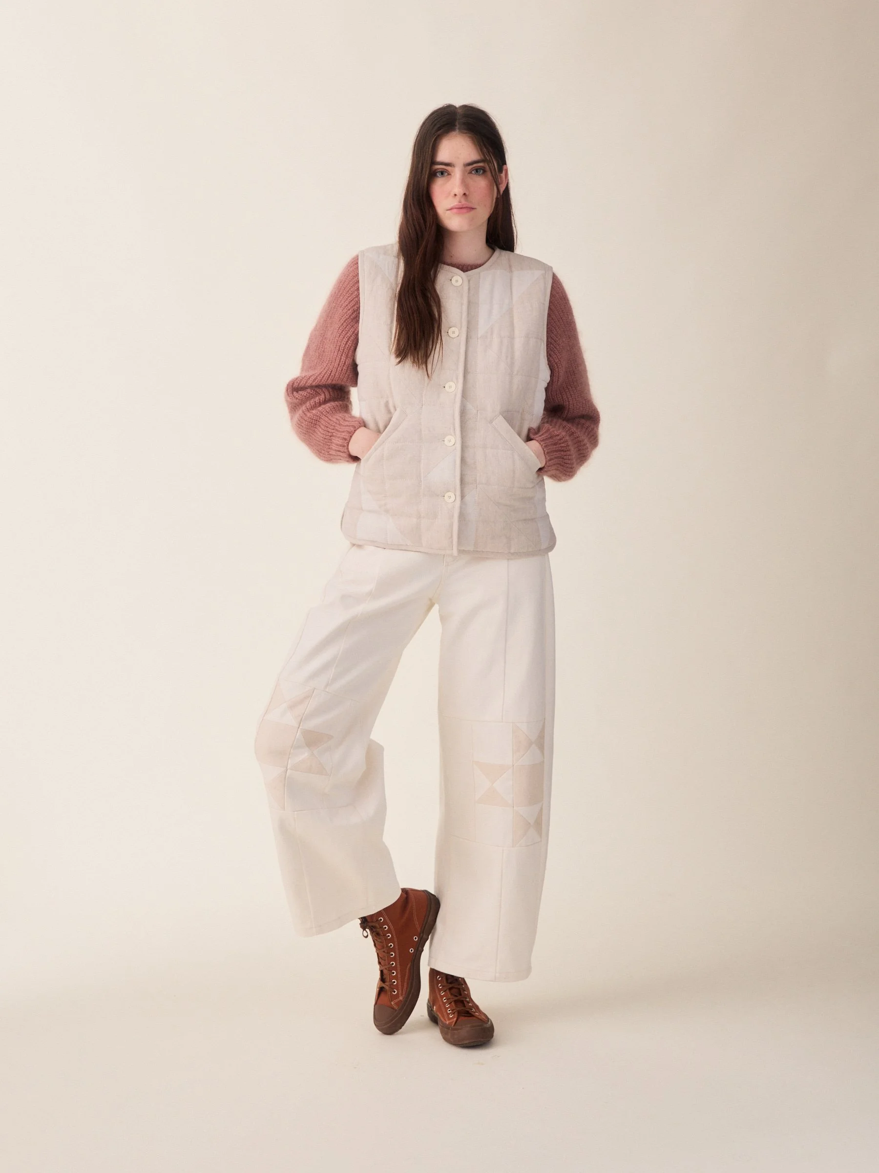 Ini Jeans - Oat Patch