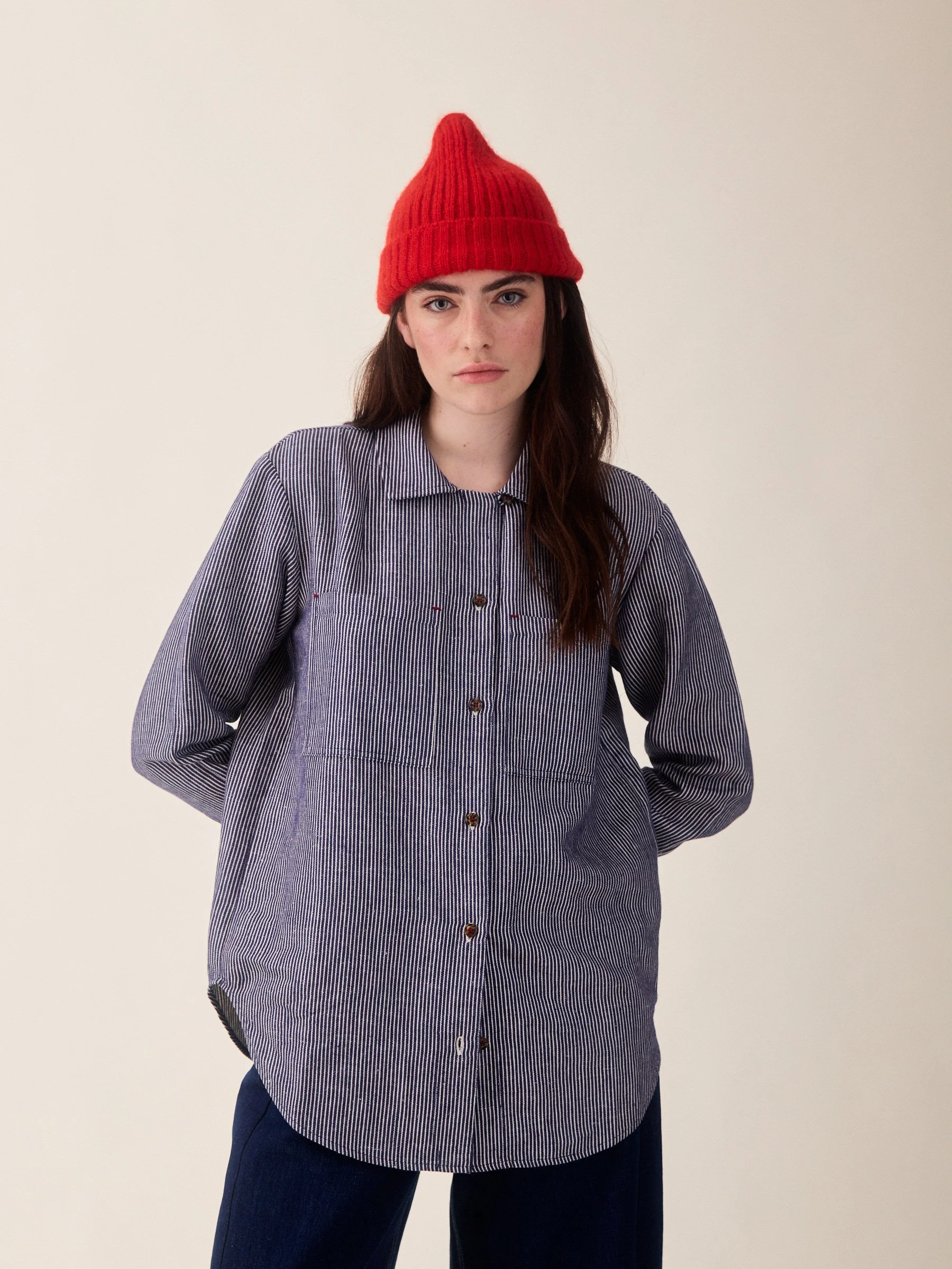 Dolly Shirt - Railroad Stripe