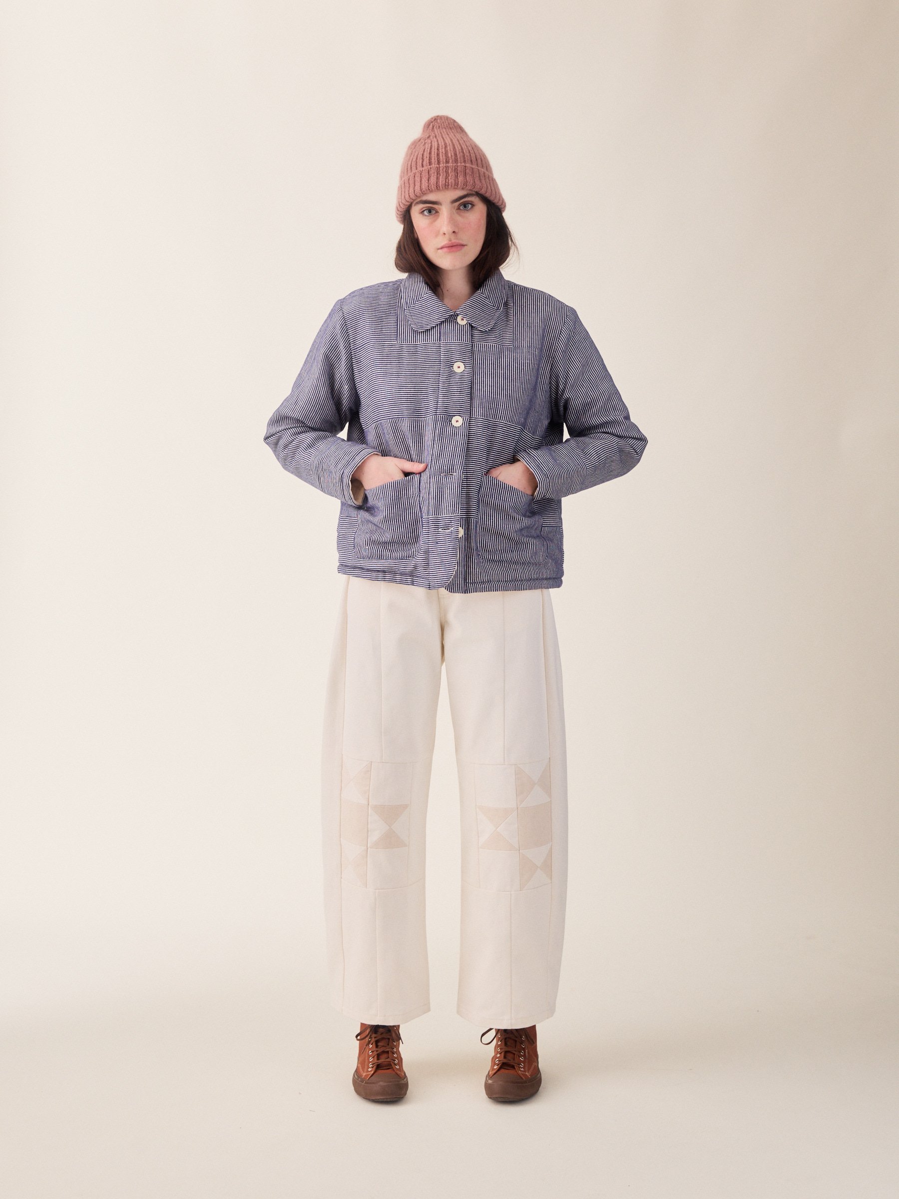 Molly Jacket - Railroad Stripe