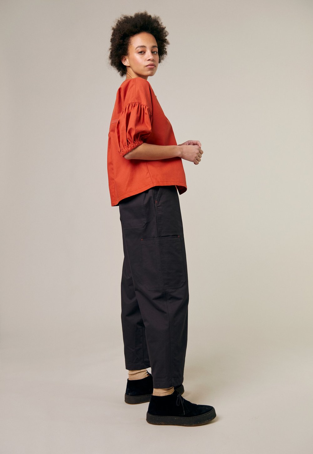Forest Trousers - Charcoal (almost black) - SIZE XS/L — SIDELINE