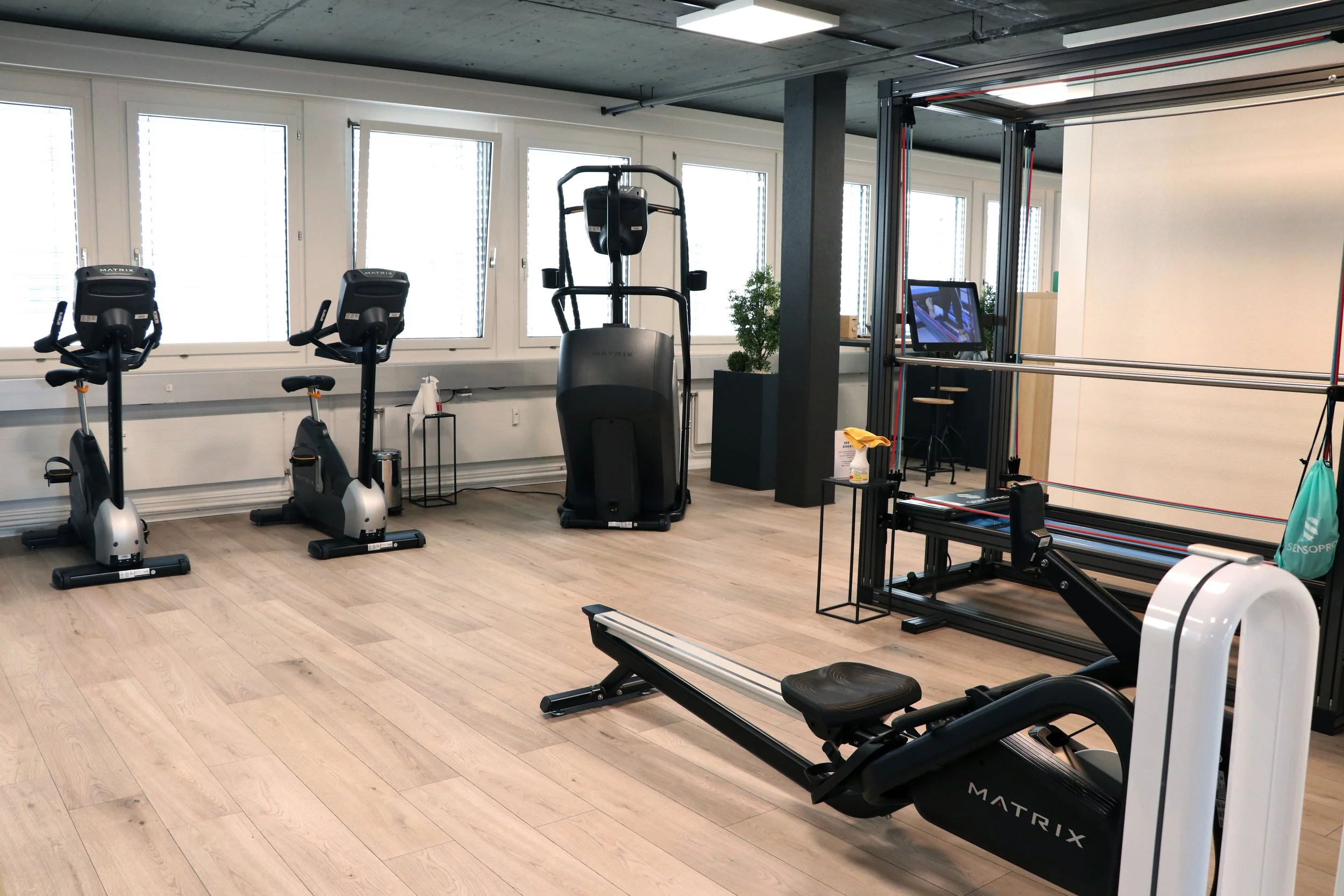 Trainingsfläche im privaten JS Personal Training Studio in Dübendorf