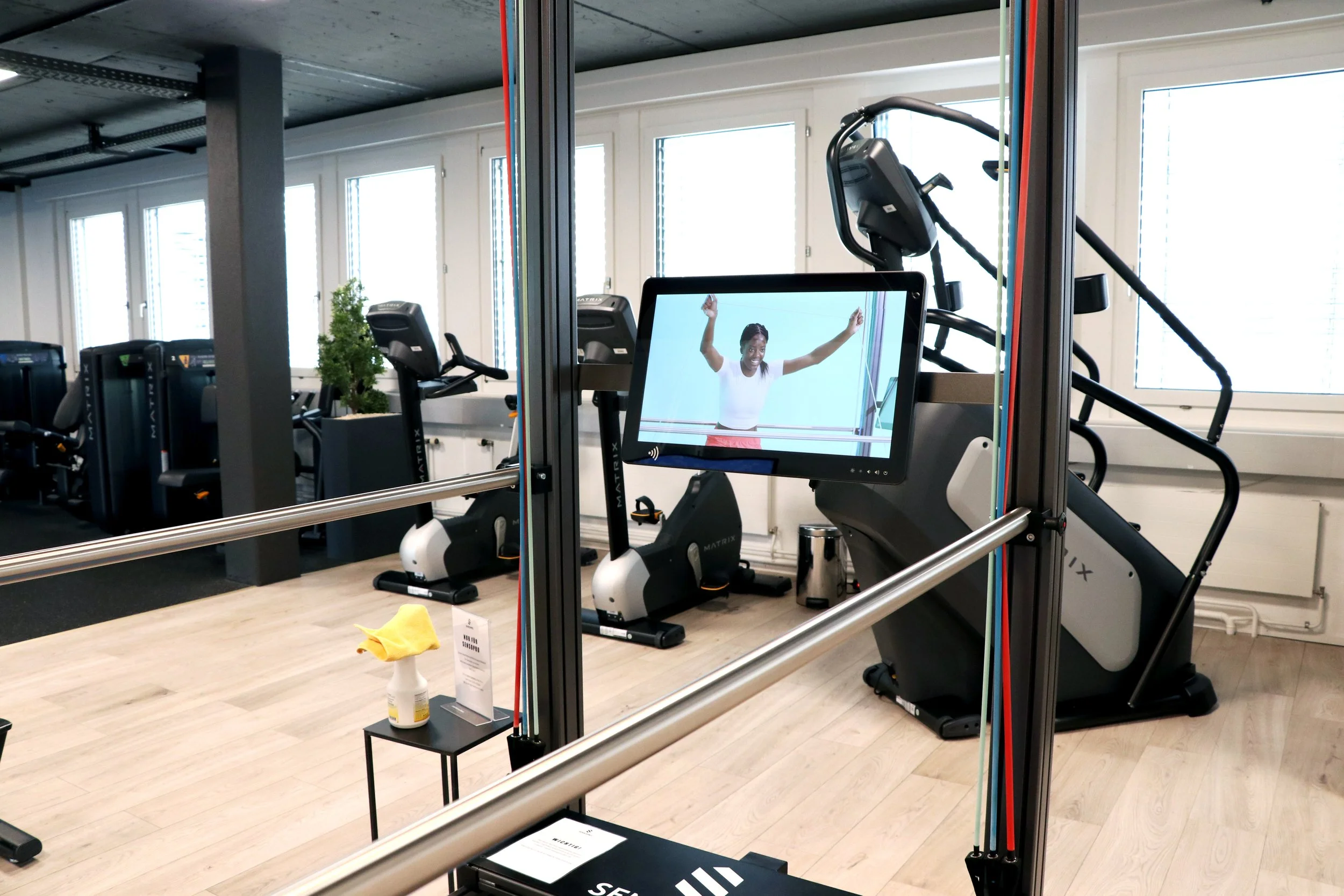 SensoPro Trainingsbereich im JS Personal Training Studio