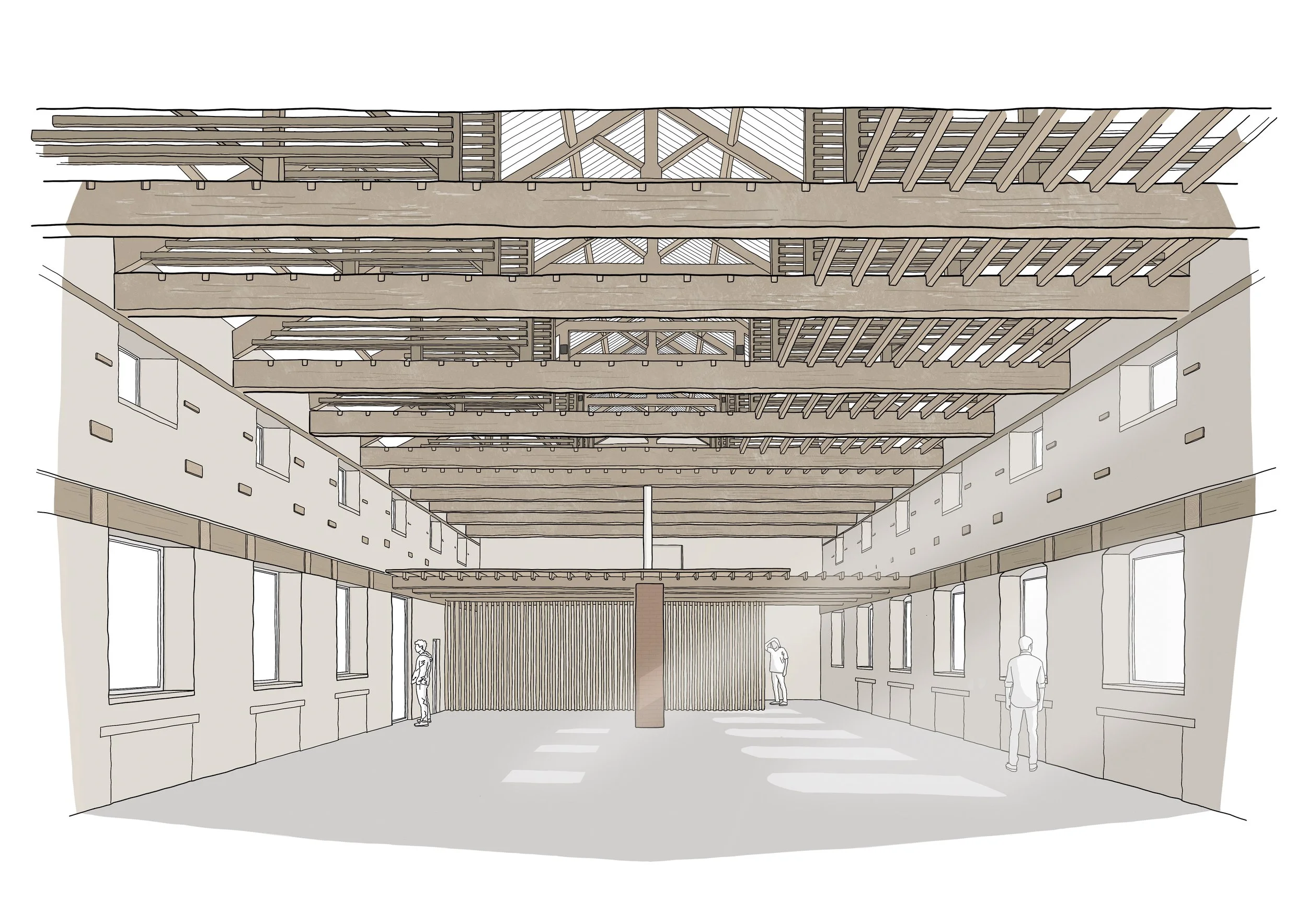 ARCHITECTURAL ILLUSTRATION PROJECTS — Katherine Dauncey Illustration