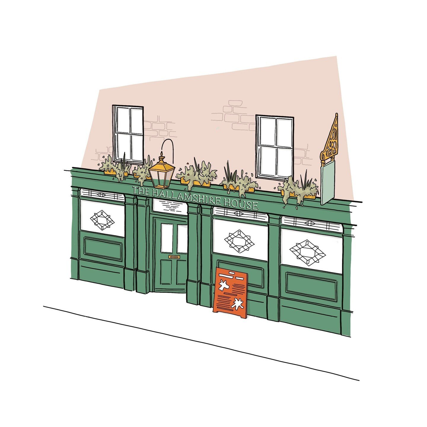 Quick lil sketch of a fab Sheffield pub - who knows it? 🍻⁠
.⁠
.⁠
.⁠
.⁠
.⁠
⁠
#katherinedaunceyillustration #architecturalillustration #architecturalsketch  #architecturesketch #procreate #illustrationartwork #architecture #illustrator #illustration #