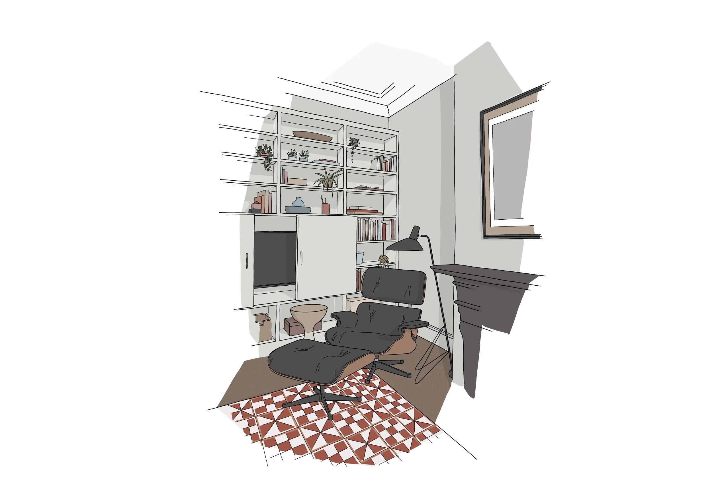 ARCHITECTURAL ILLUSTRATION PROJECTS — Katherine Dauncey Illustration