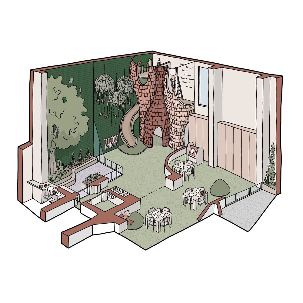 ARCHITECTURAL ILLUSTRATION PROJECTS — Katherine Dauncey Illustration
