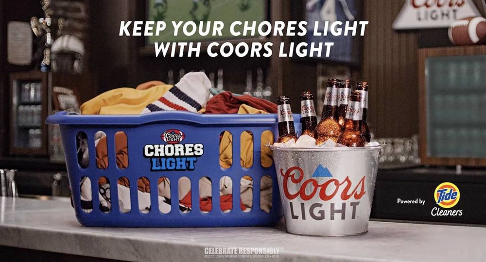 The Chores Light Laundry Basket.