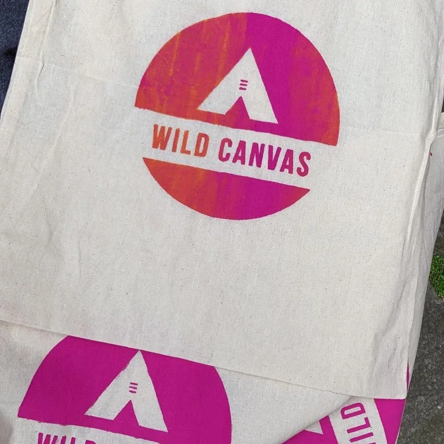 The new tote bags are in. #wildcanvascamping