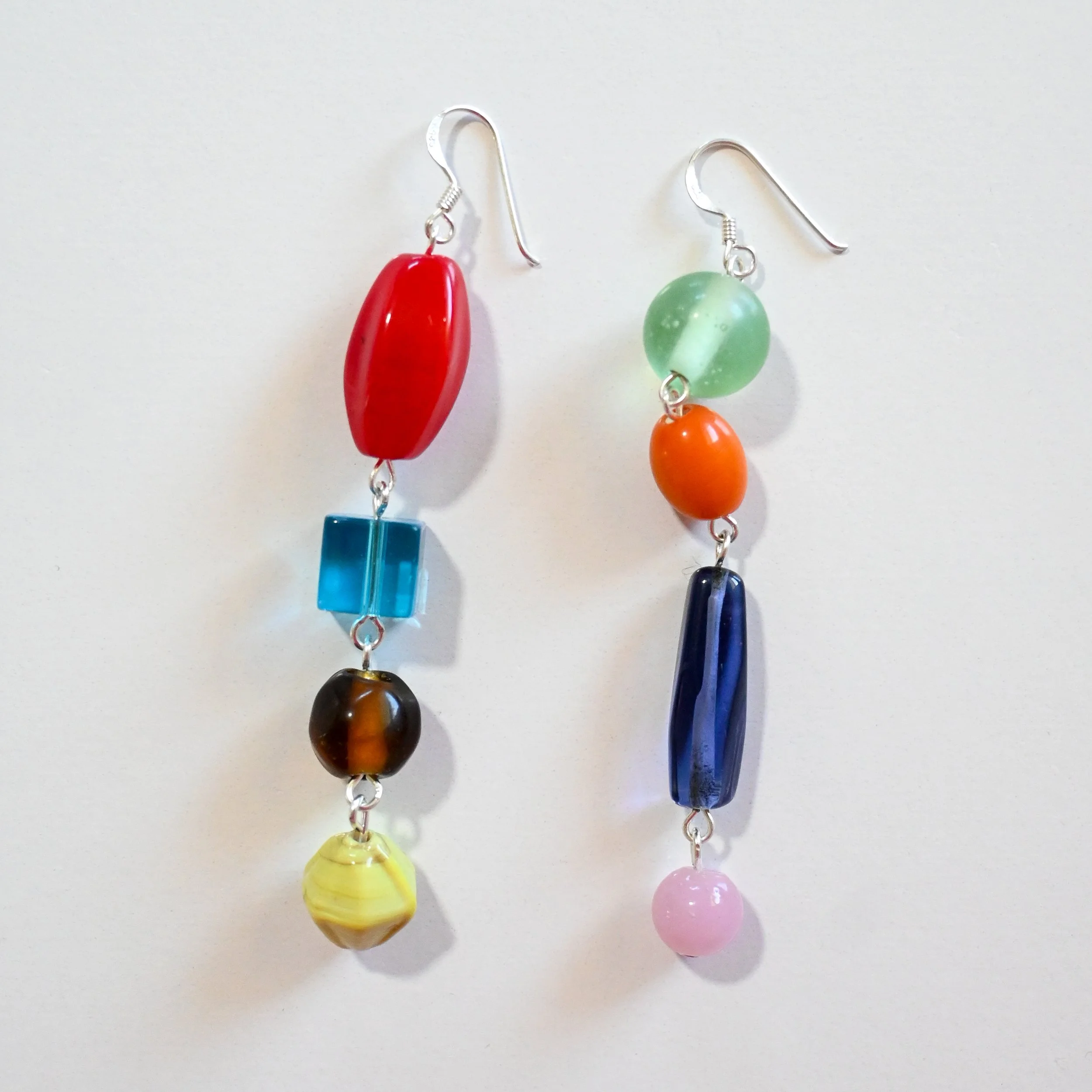 Colourblock Earrings - Dangle Drops 2