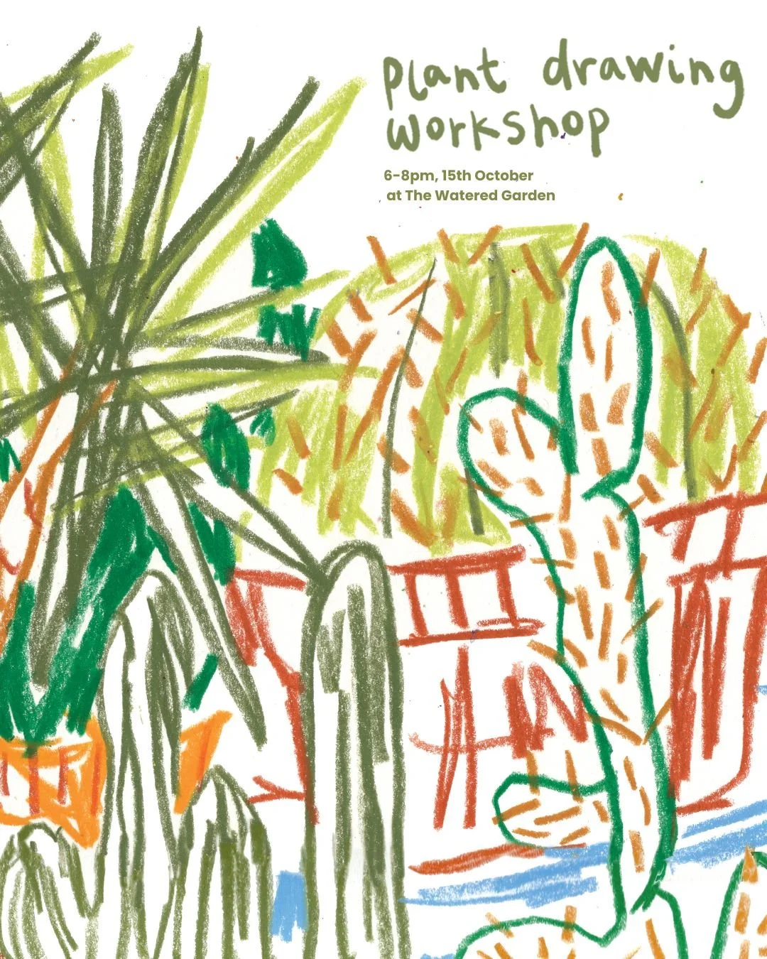 Plant drawing workshop