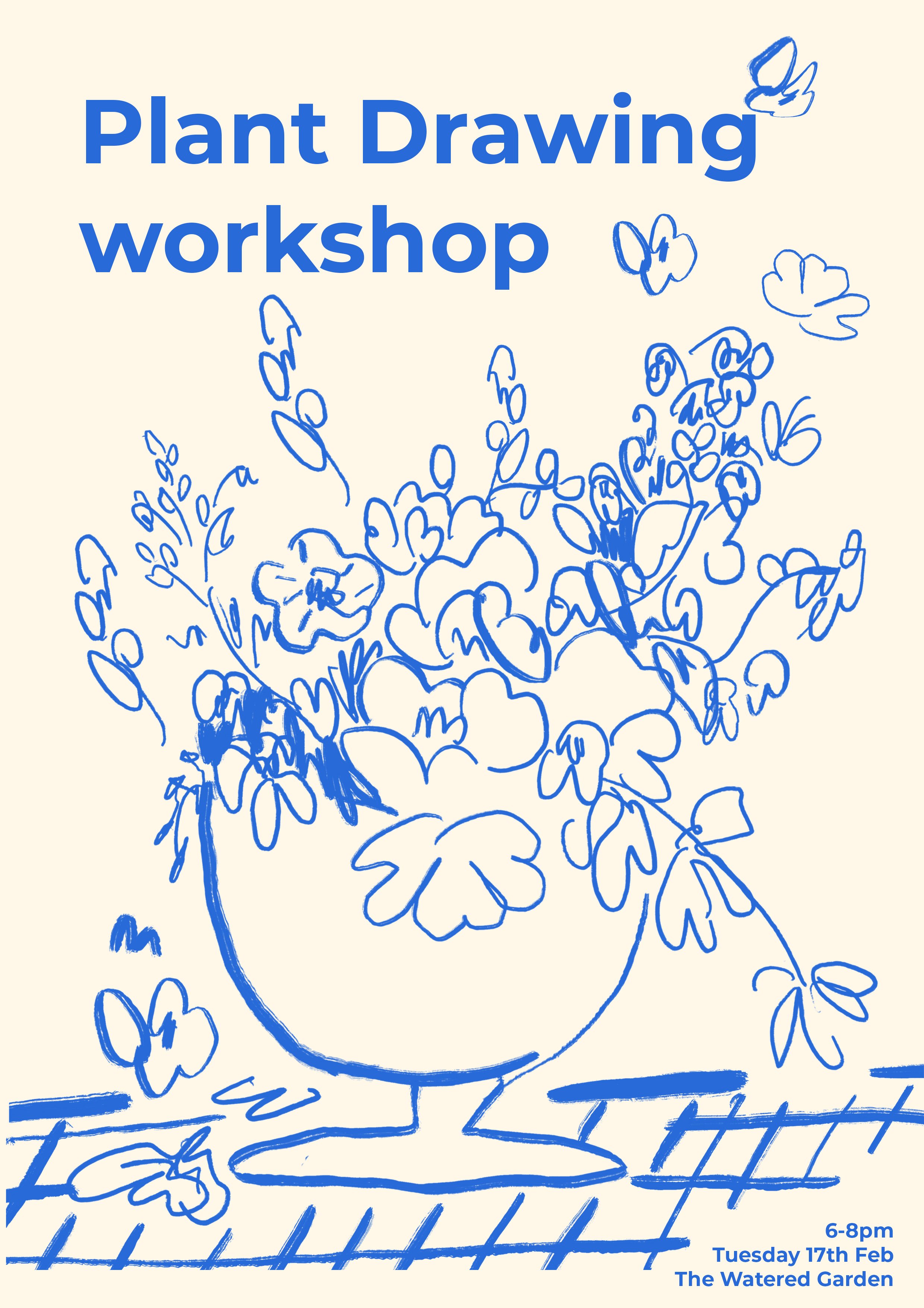 Plant drawing workshop