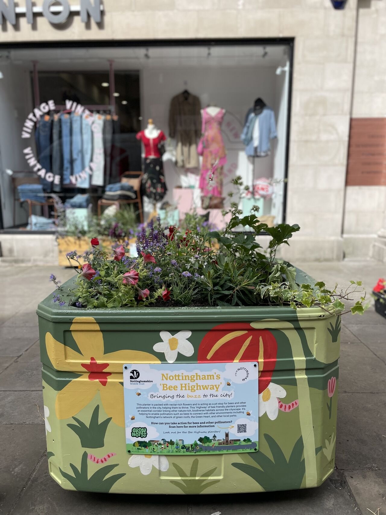Planter for Its In Nottingham x Grow Notts, Nottingham, 2025