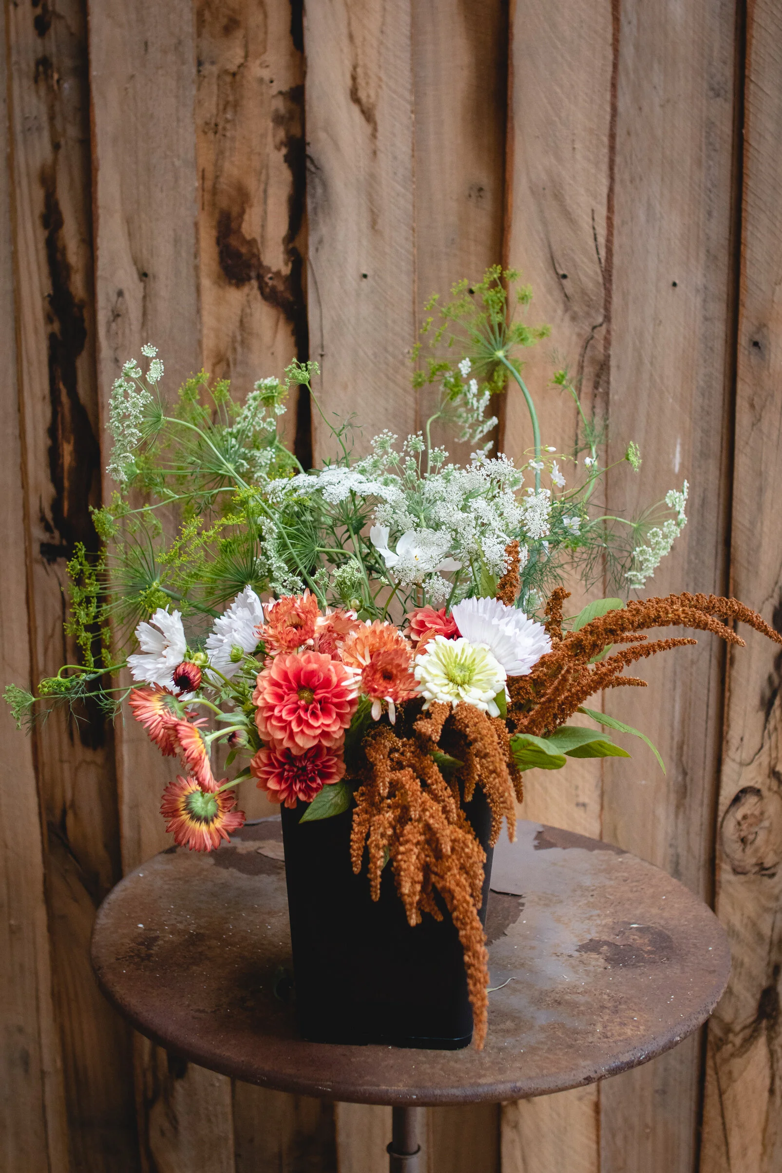 Seasonal Flower Buckets — Gather Flower Farm
